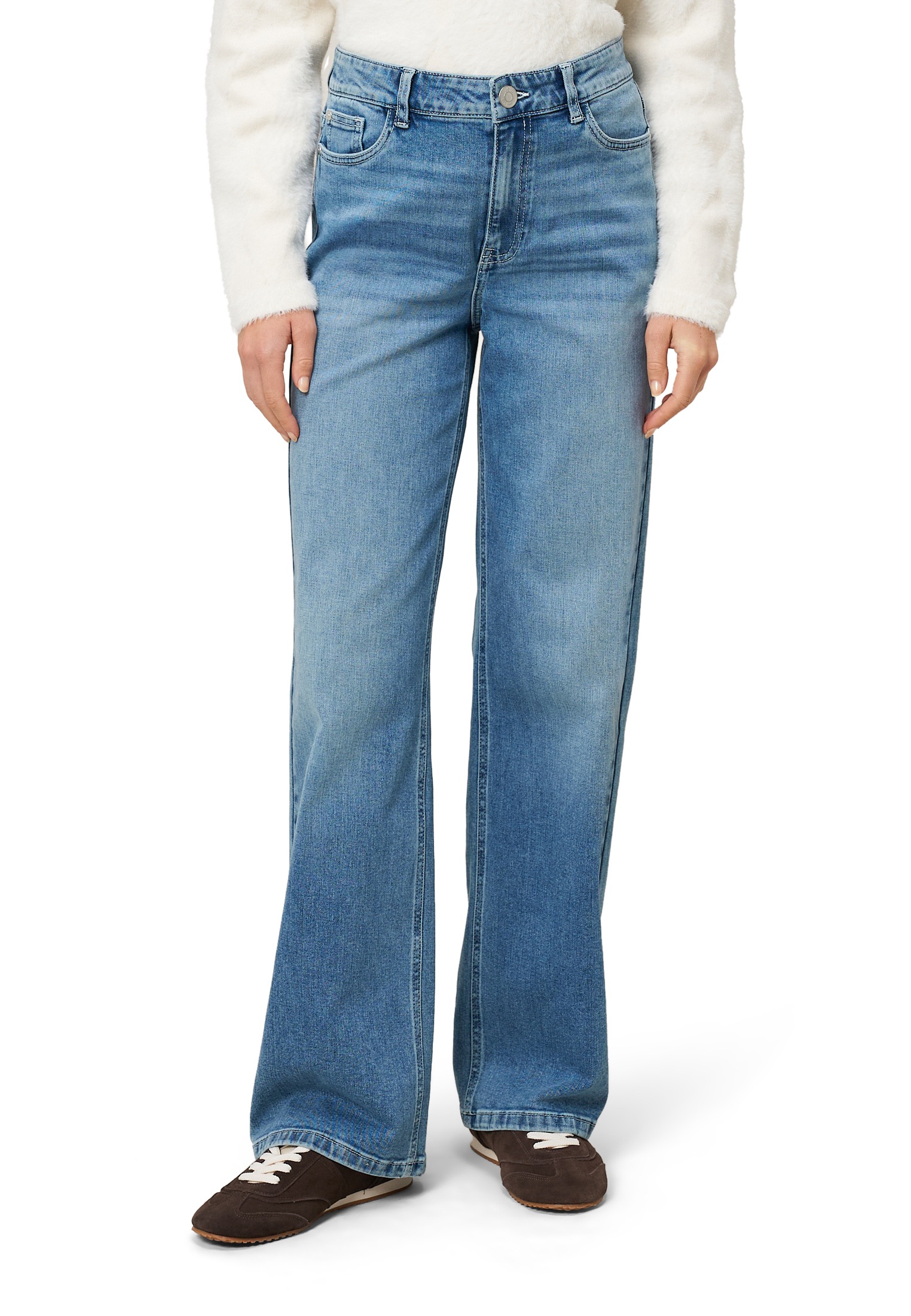 Zero Slim-fit-Jeans "Damen Style Witney hell 32 Inch" günstig online kaufen