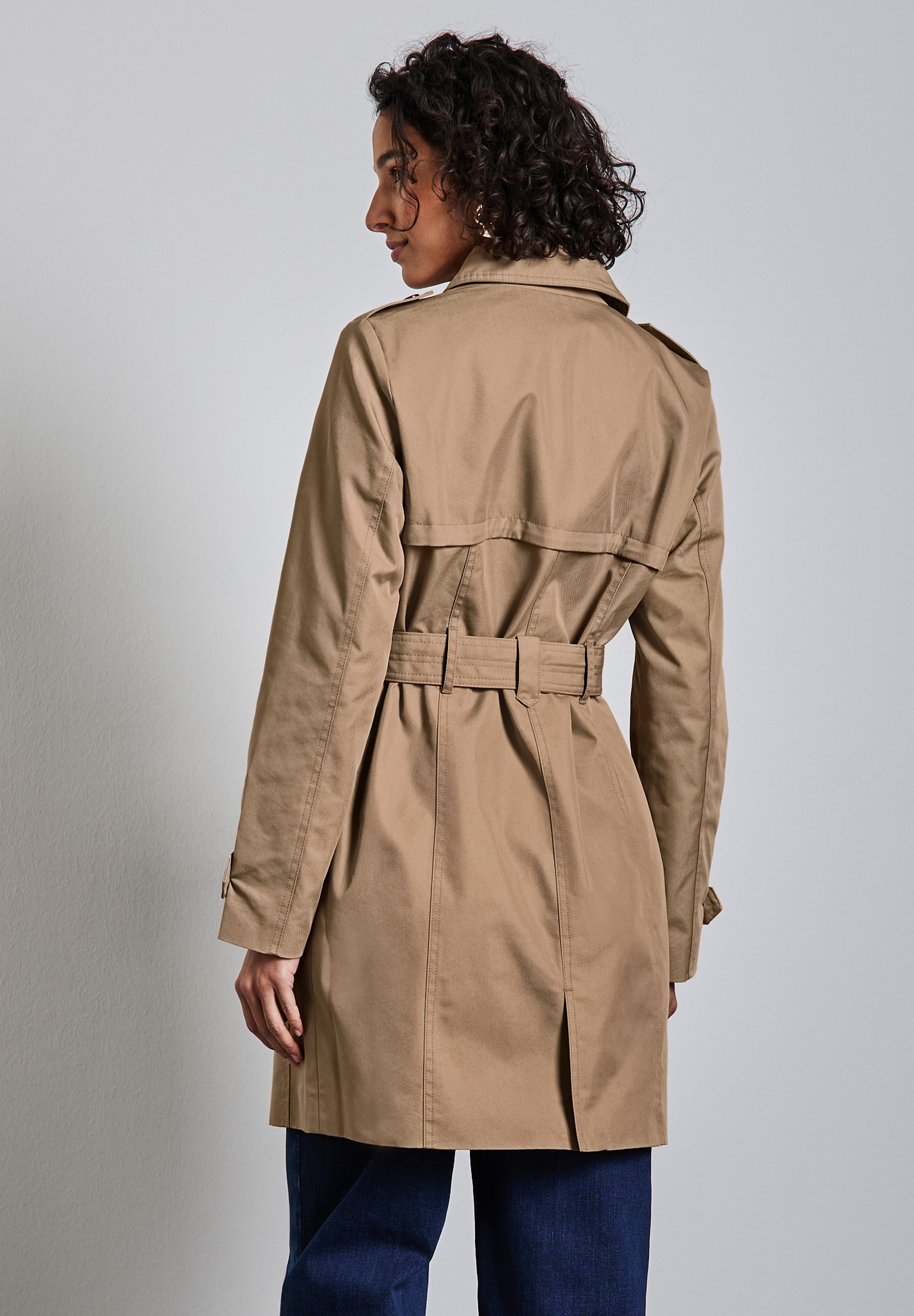 STREET ONE Trenchcoat, mit Bindegürtel