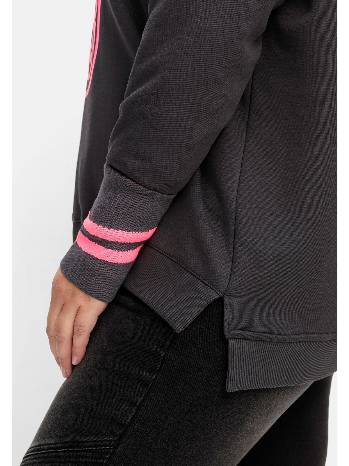 Sheego Sweatshirt »Große Größen«, mit überschnittenen Schultern