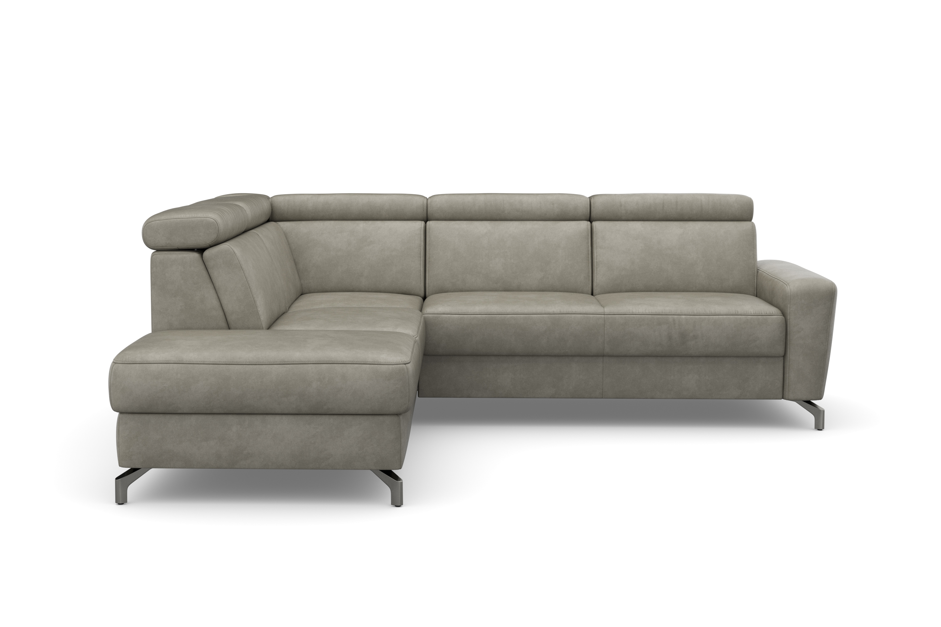 sit&more Ecksofa "Scarlett L-Form" inklusive Kopfteilverstellung, optional Schlaffunktion & Bettkasten