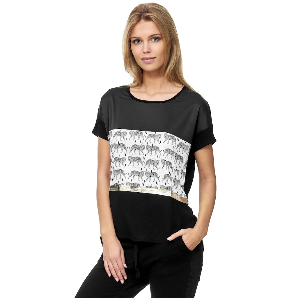 Decay T-Shirt, mit Animal - Muster 3678936