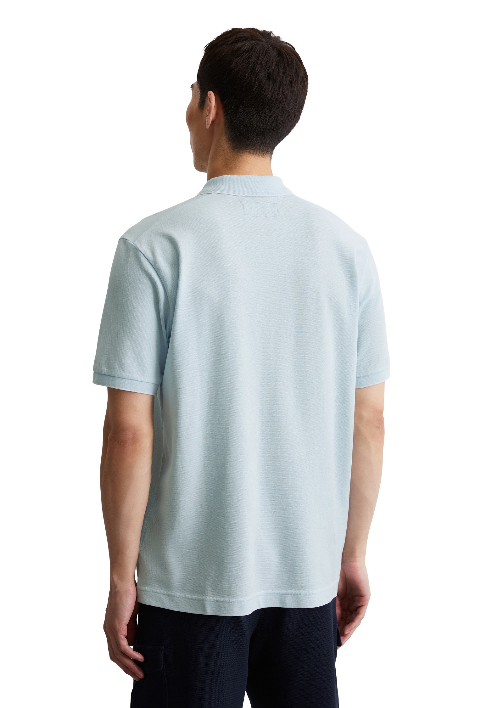 Marc O'Polo Poloshirt »aus Bio-Baumwoll-Mix«