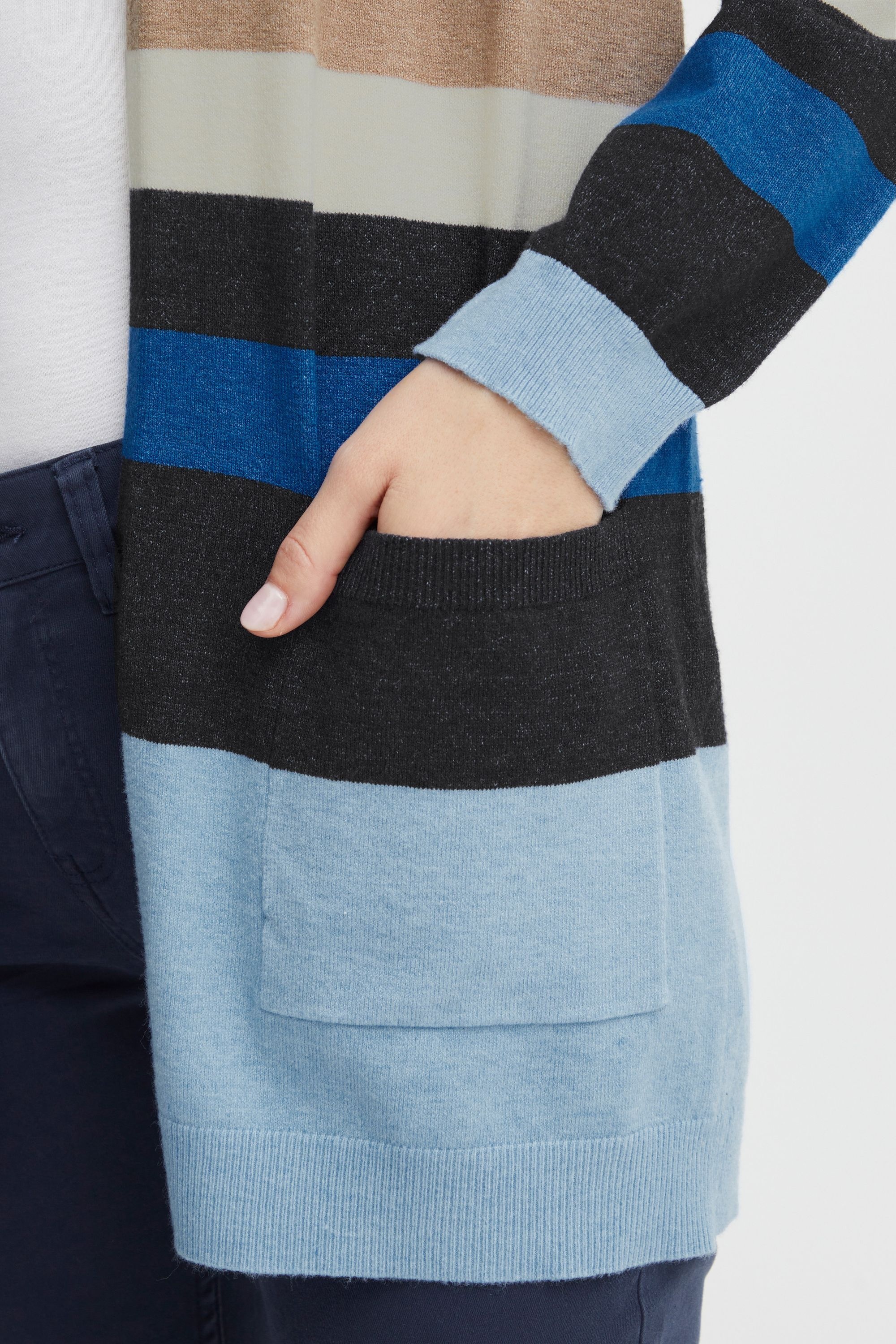 fransa Strickjacke »Strickjacke FRMelani«