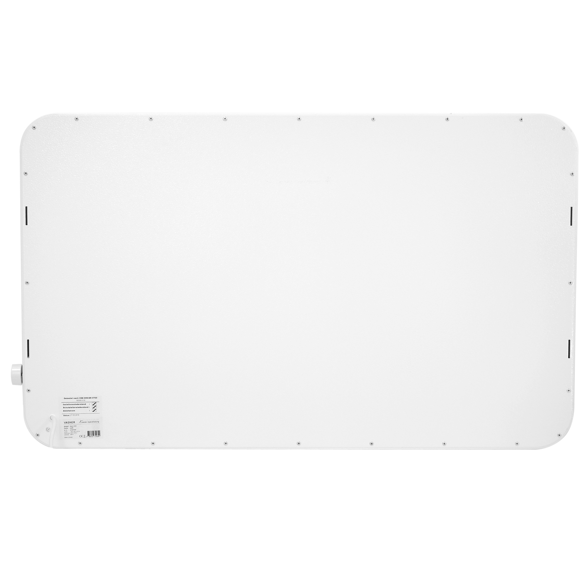 Vasner Elektro-Heizkörper »Konvi Plus 900 W« Hybrid Infrarotheizung abgerundet mit Thermostat weiß