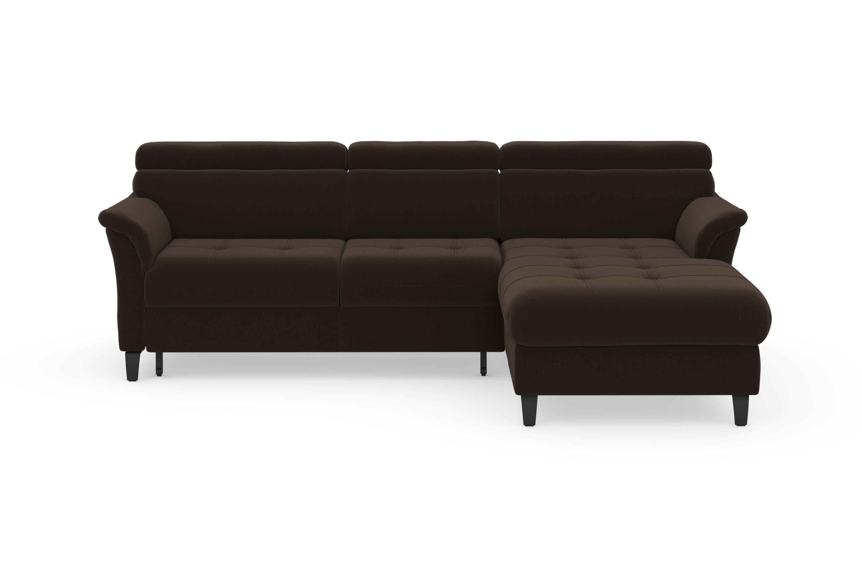 sit&more Ecksofa "Marano L-Form" inklusive Kopfteilverstellung, optional Schlaffunktion & Bettkasten