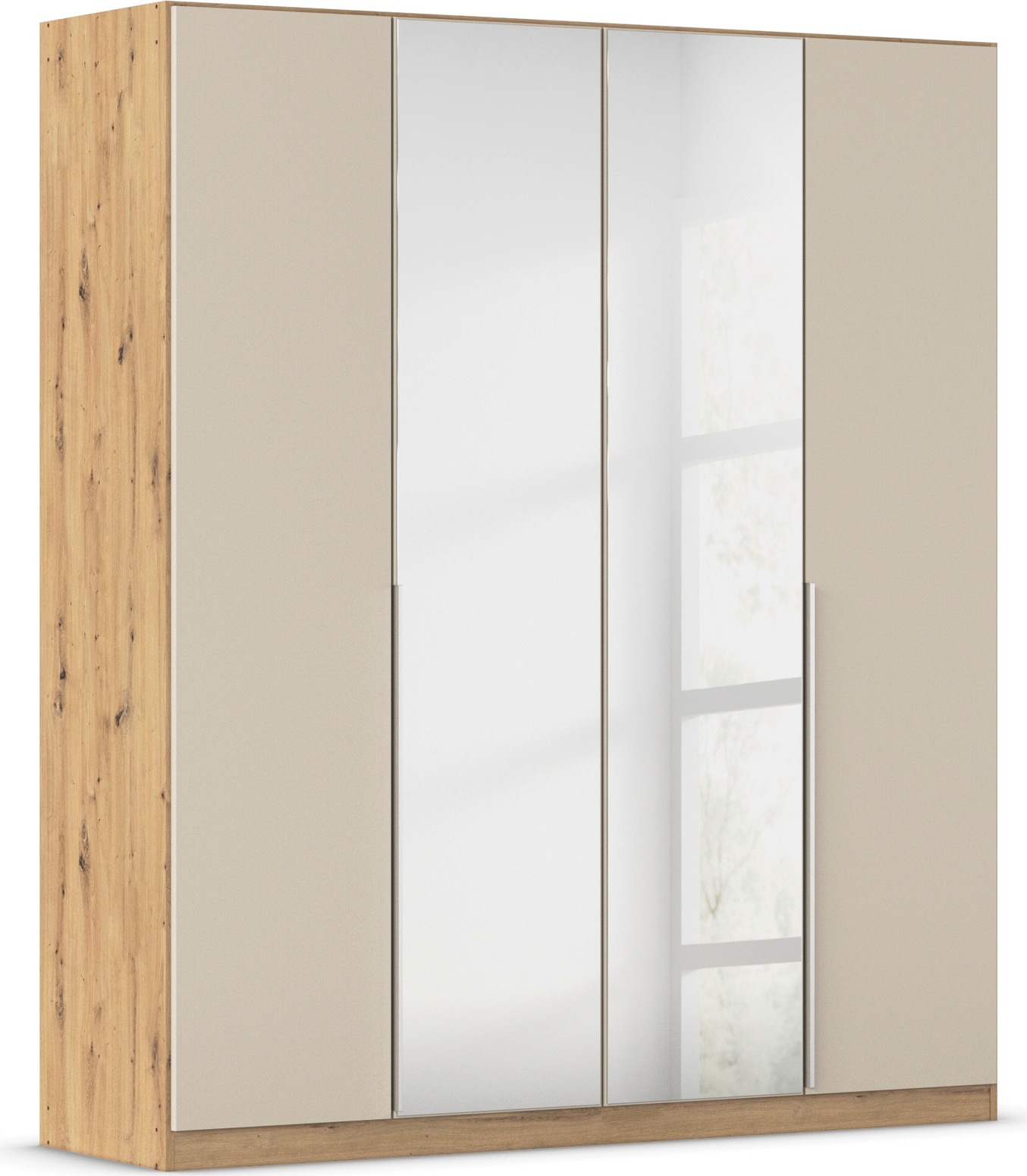 OTTO home Drehtürenschrank "Kleiderschrank Schrank Garderobe AGORDO mit Dek günstig online kaufen