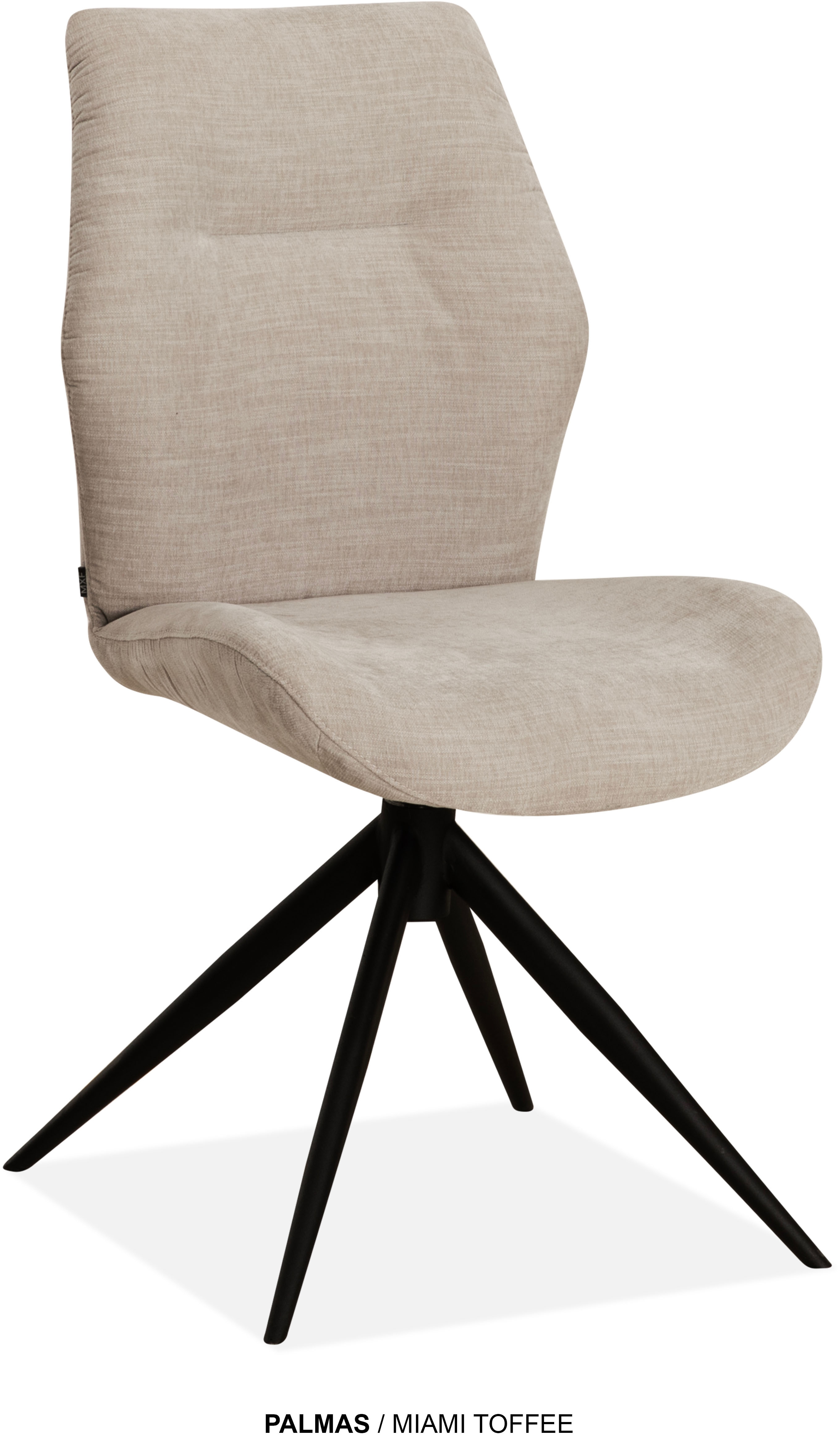 OMG Design Esszimmerstuhl "Palmas" (Set) 1 Stk.Drehstuhl mit auto-return, Moderner Bezug