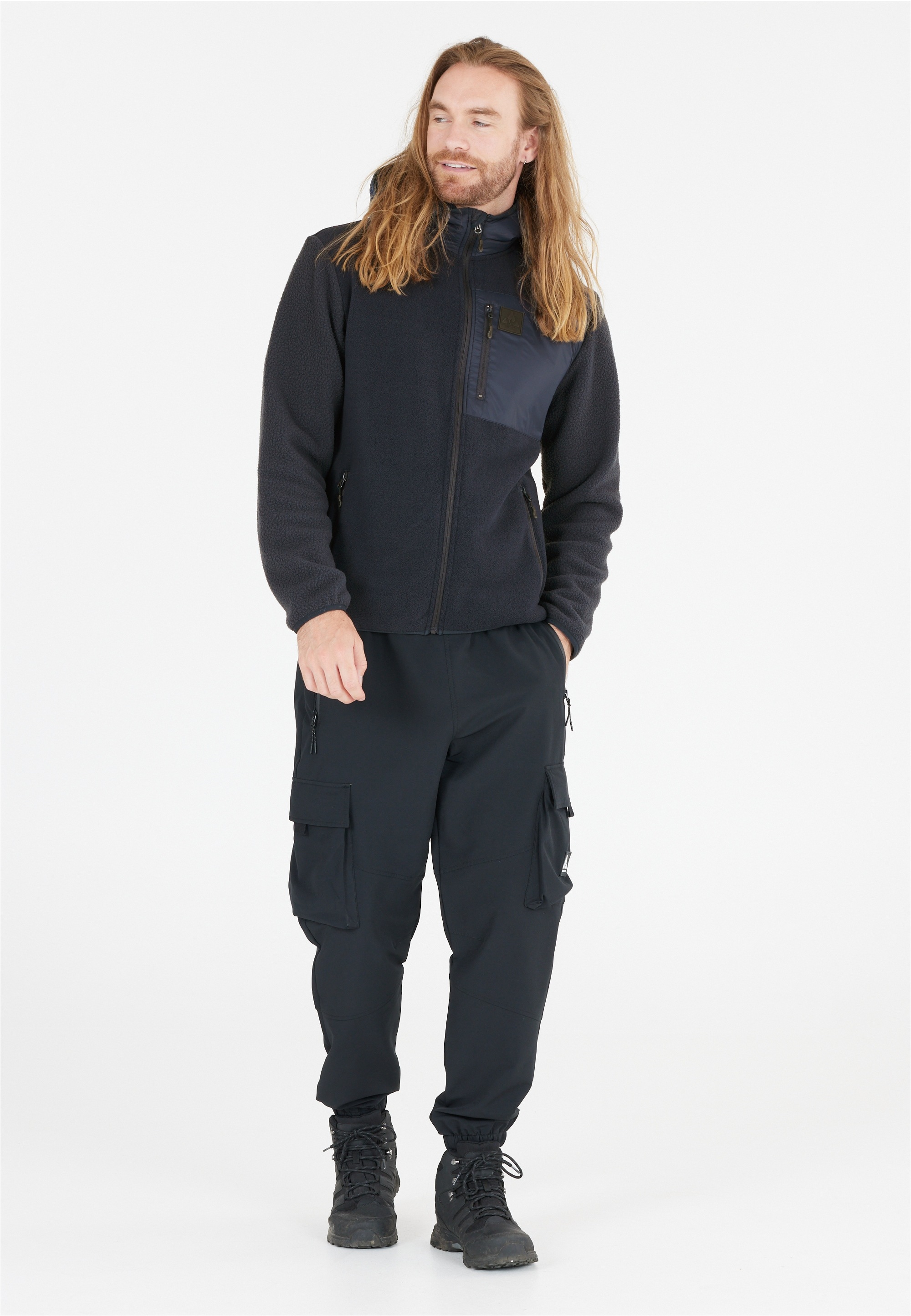 WHISTLER Fleecejacke »Makaloo«, mit praktischer Kapuze