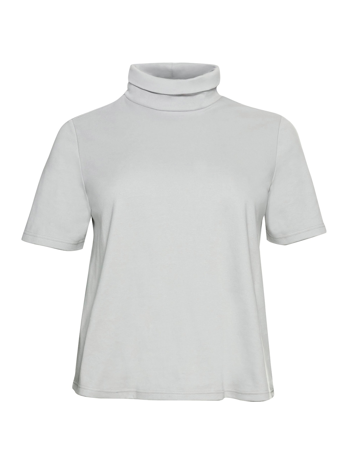 Black Friday Sheego T-Shirt »Große Größen«, mit Stehkragen, in leichter A- Linie | BAUR