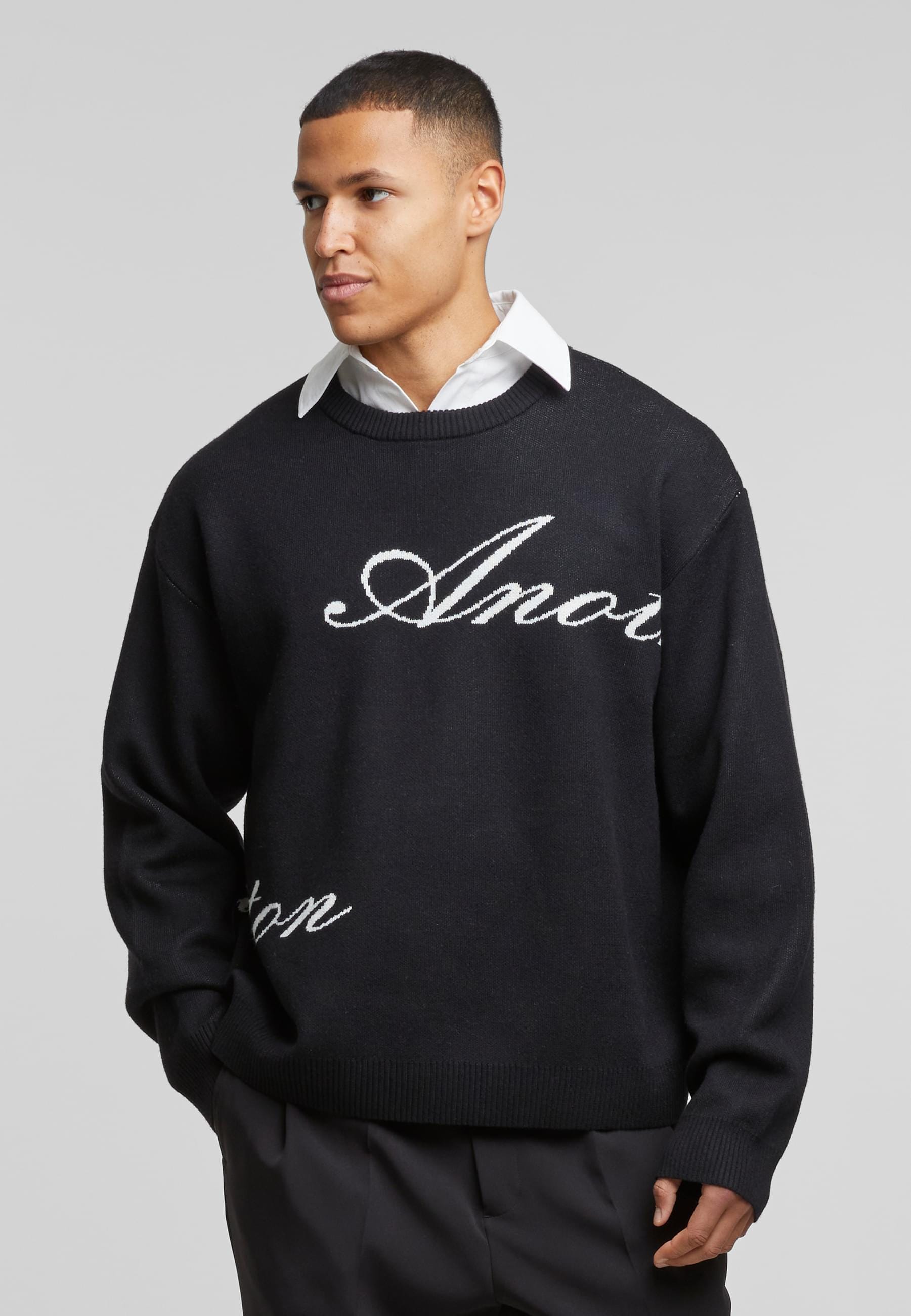 Another Cotton Lab Rundhalspullover »Another Cotton Lab Signature Knit Sweater«, (1 tlg.)