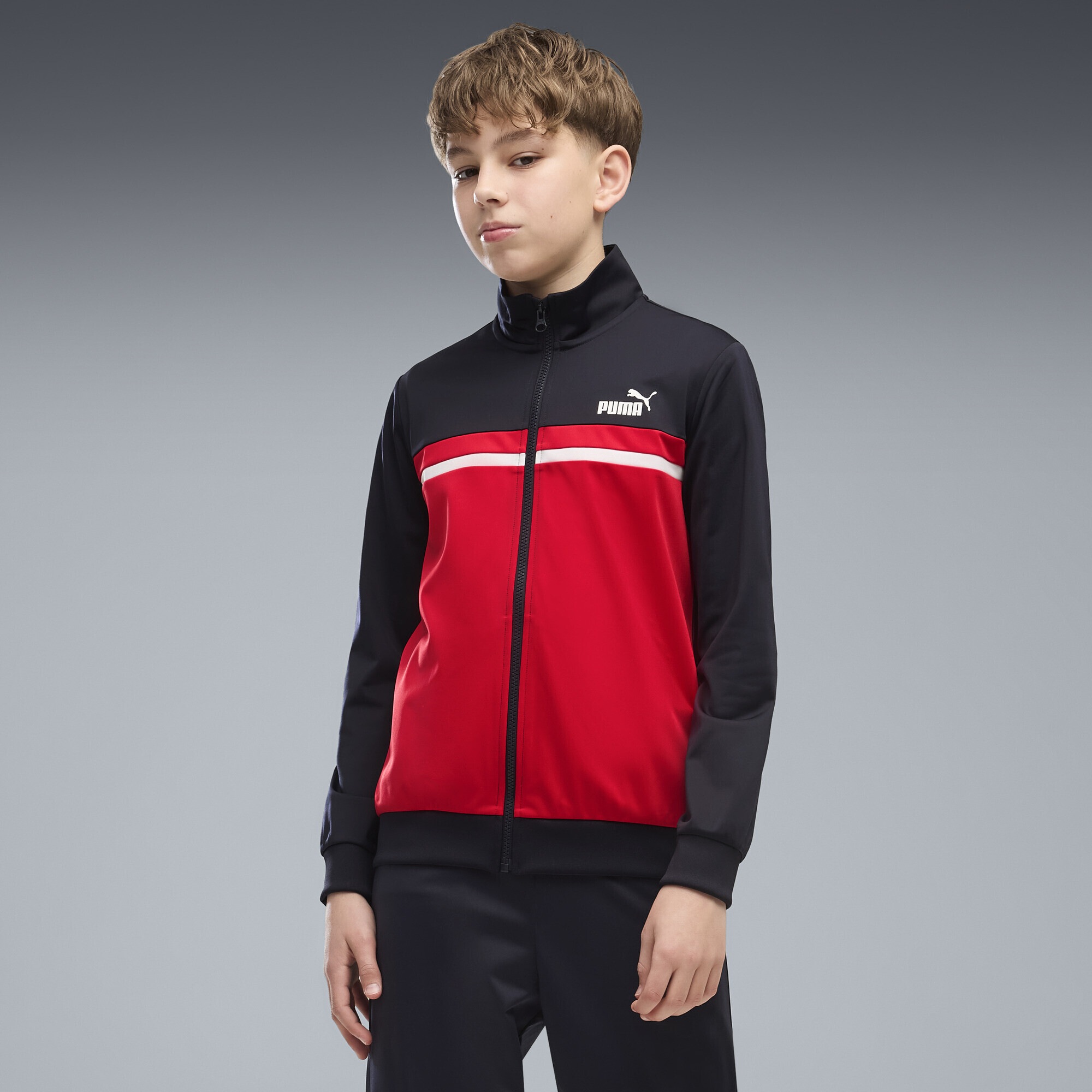 PUMA Jogginganzug »Colourblocked Trainingsanzug Jungen«