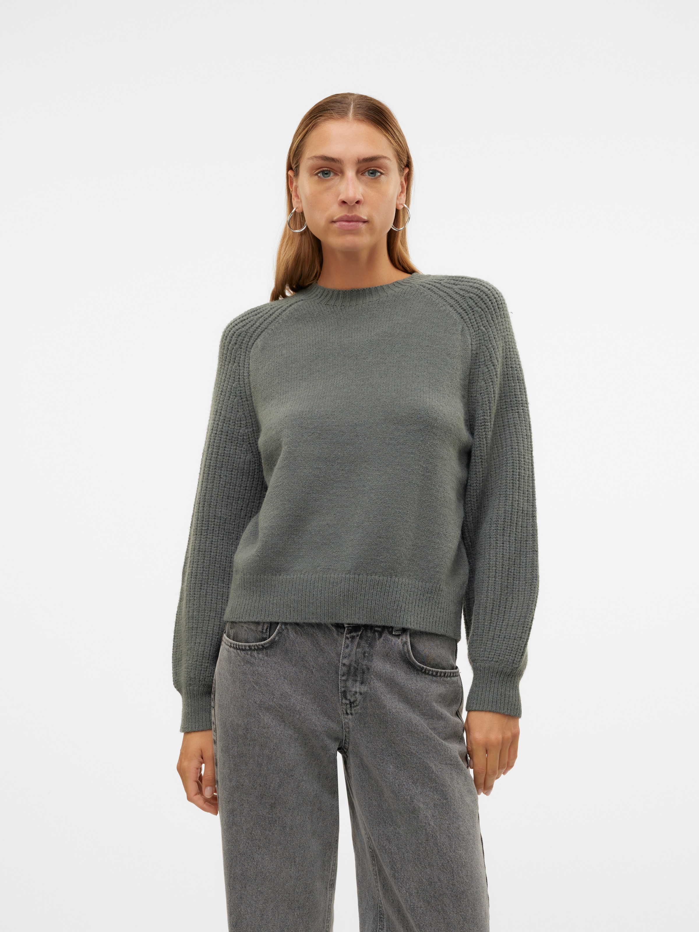 Rundhalspullover »VMENYA LS O-NECK PULLOVER BOO«