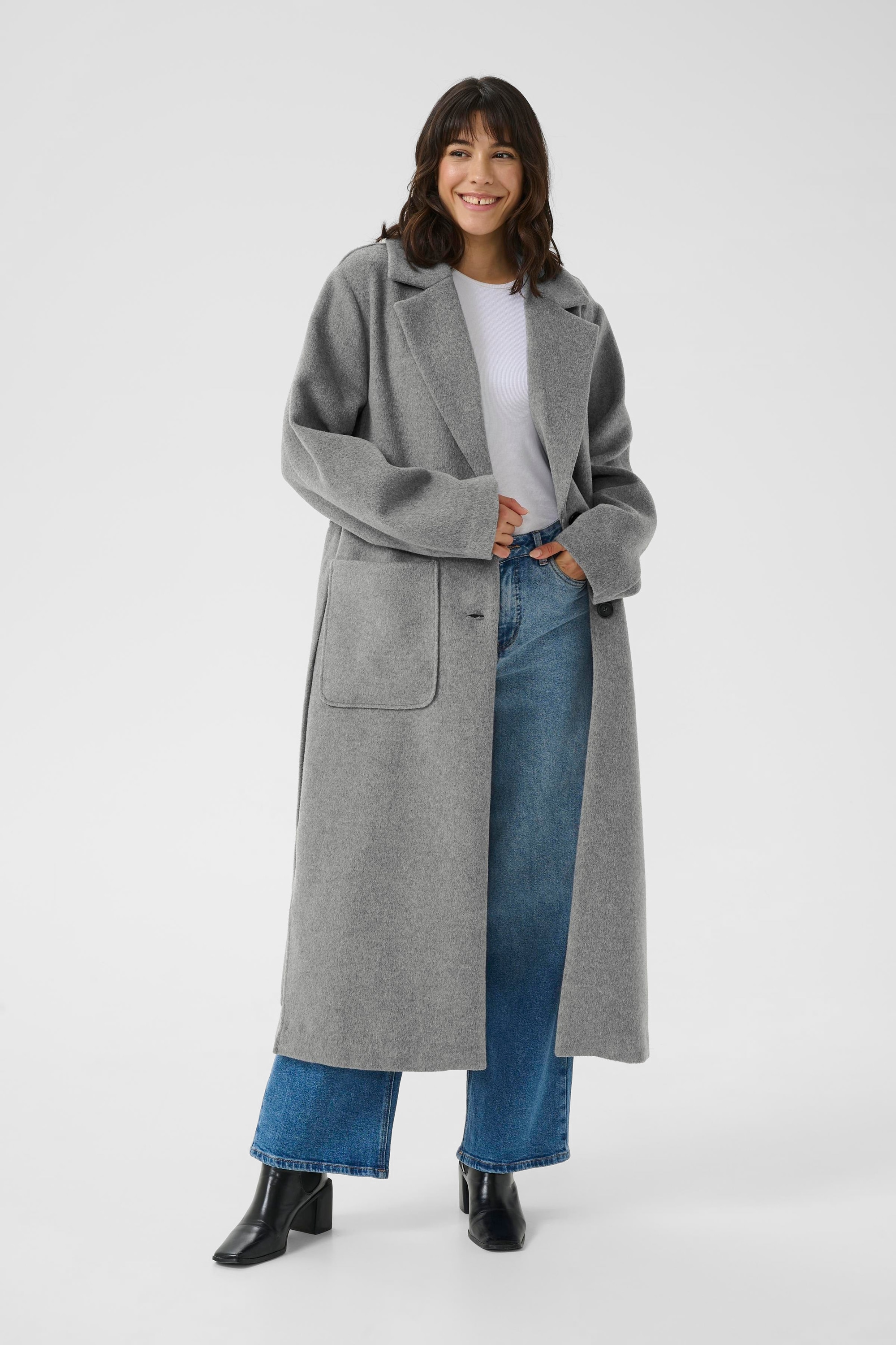KAFFE Wintermantel »Jacke KAelona«