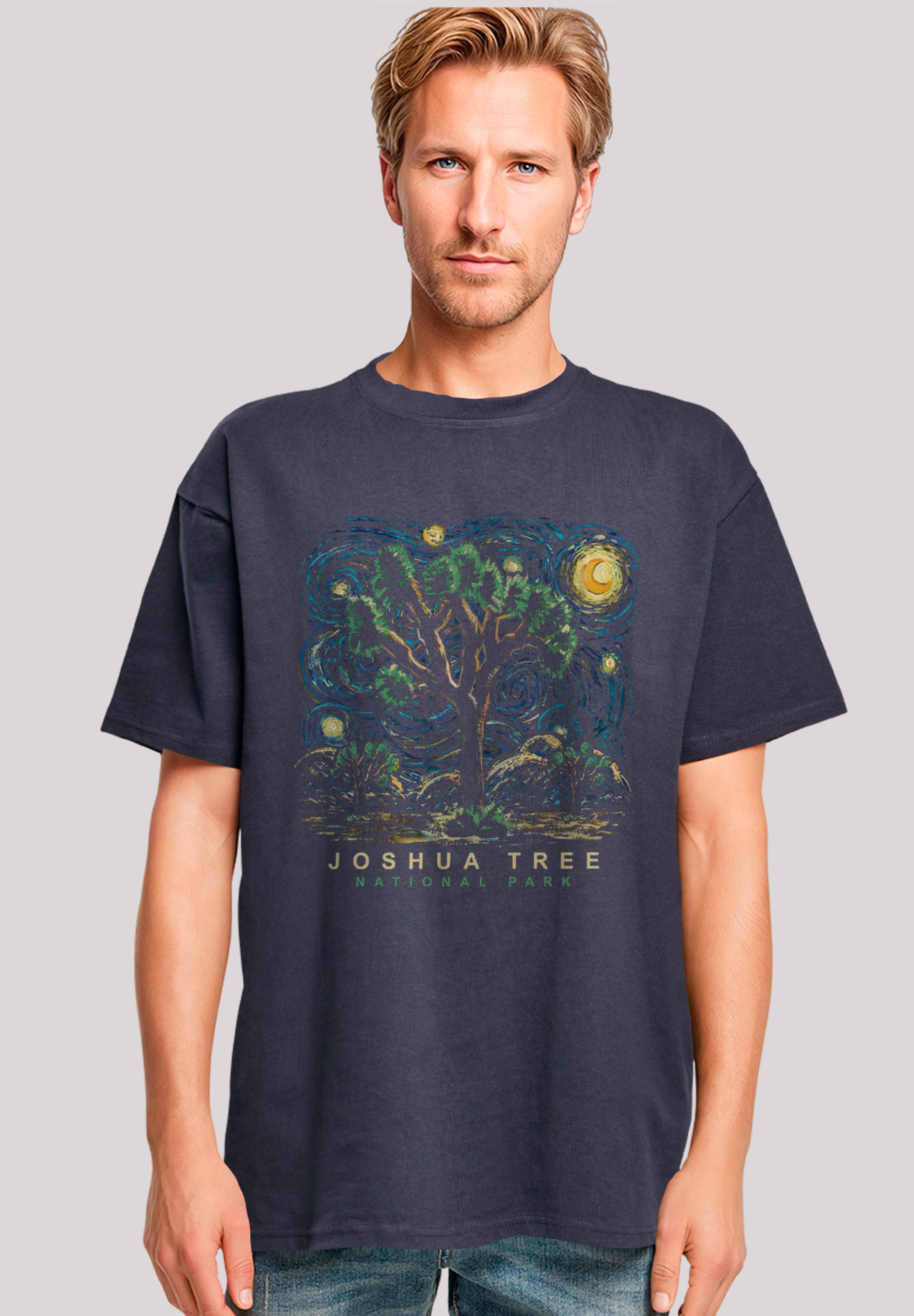 F4NT4STIC T-Shirt "US National Parks Joshua Tree Oil On Canvas Style", Prem günstig online kaufen