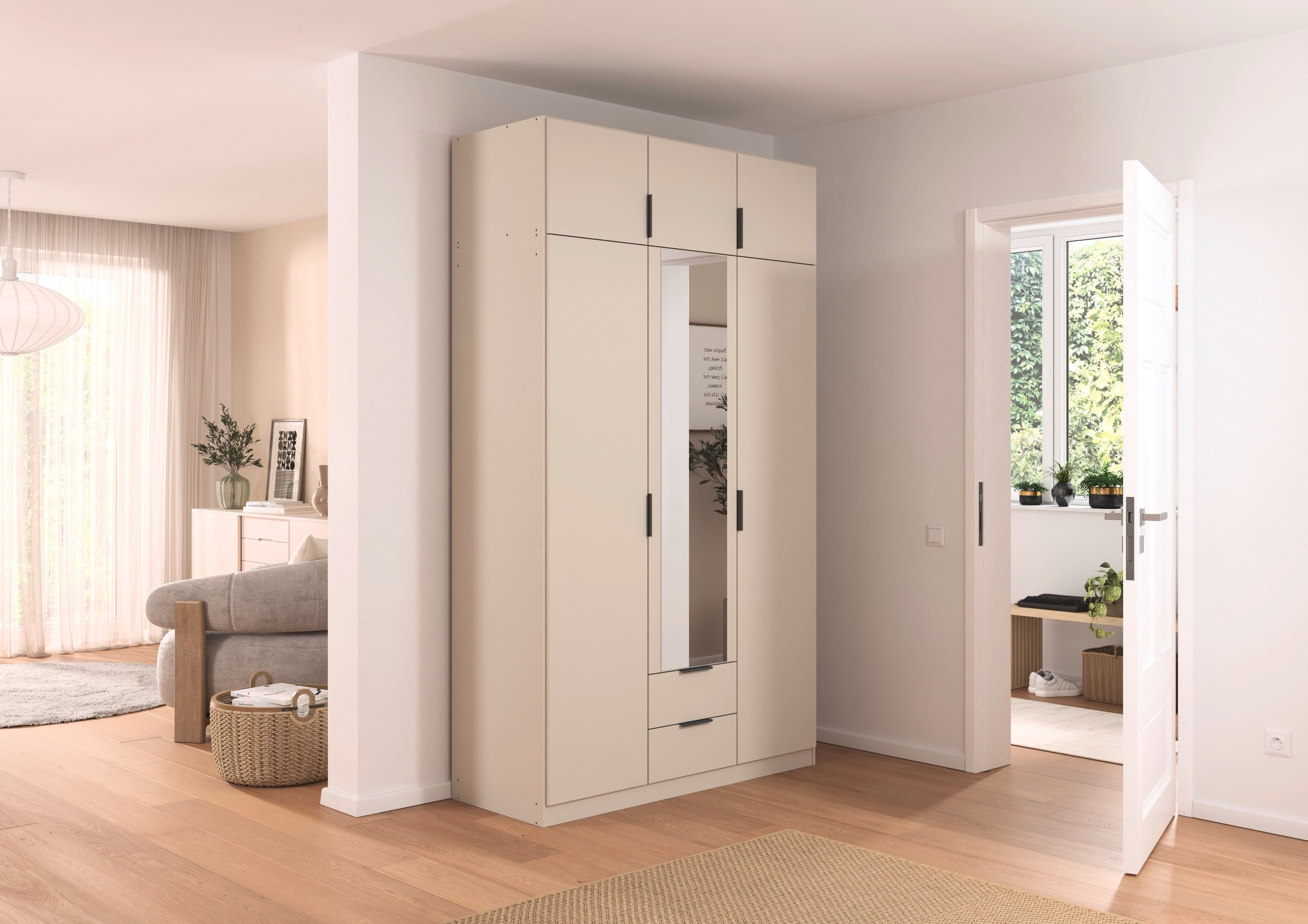 rauch Kleiderschrank "Drehtürenschrank Schrank Garderobe Ankleide Schlafzim günstig online kaufen