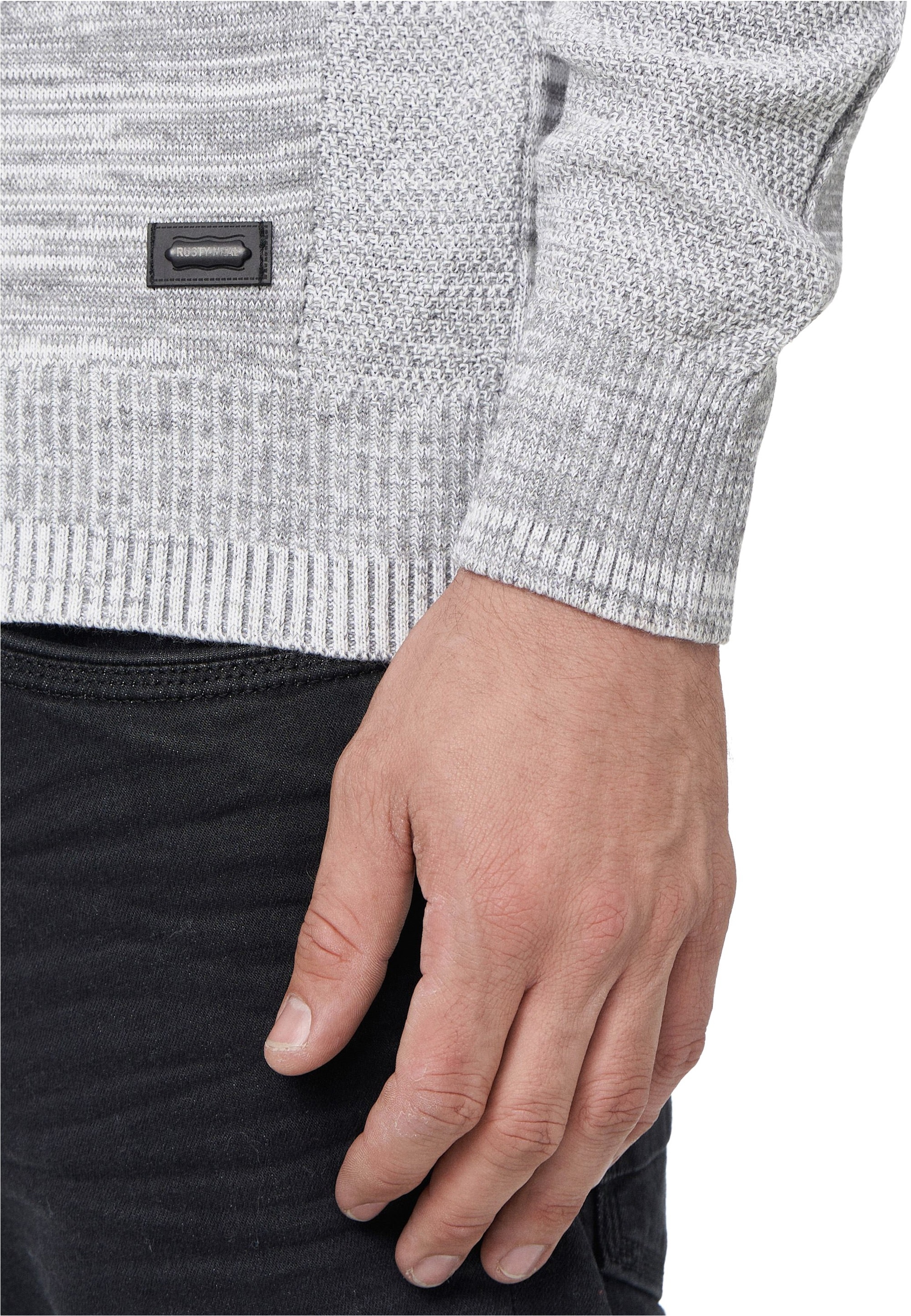 Rusty Neal Strickpullover »RUSTY NEAL Knitwear«, im sportiven Stil