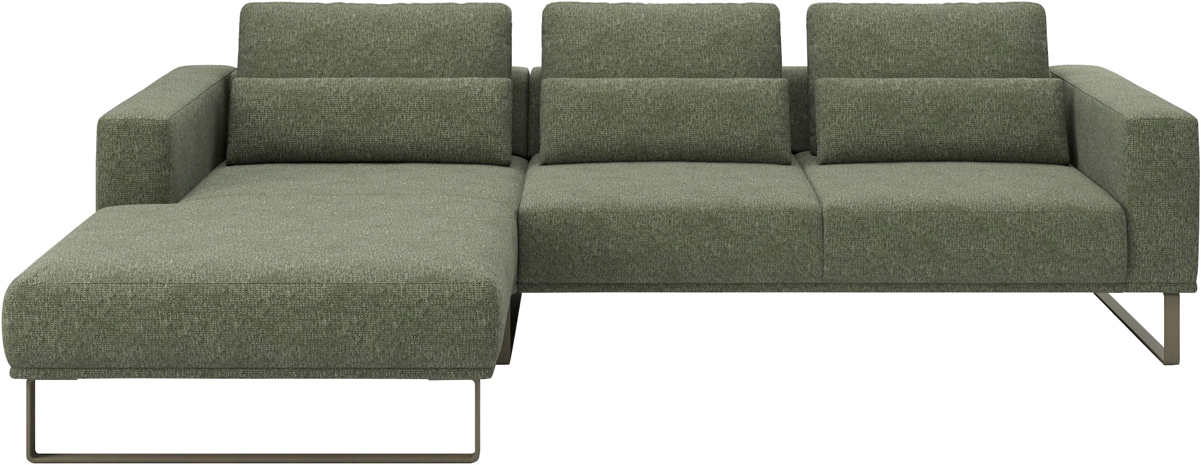 Musterring Ecksofa »JUSTB! PM100, stilvoller Lounge-Komfort von Musterring« Kollektion Bettina Zimmermann, optionaler Sitzvorzug & Fuß-Auswahl