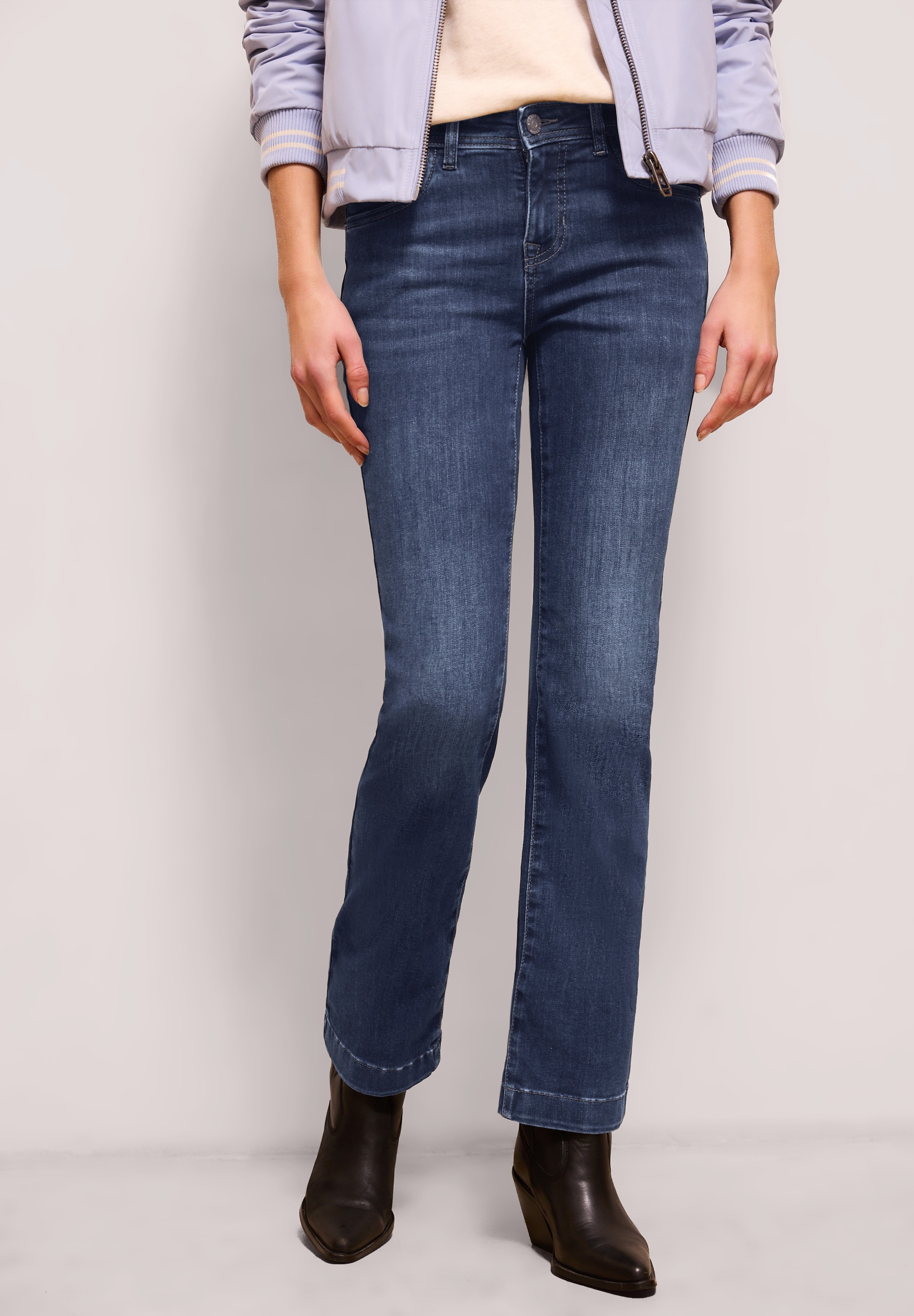 Thumbnail - STREET ONE STUDIO Slim-fit-Jeans Middle Waist