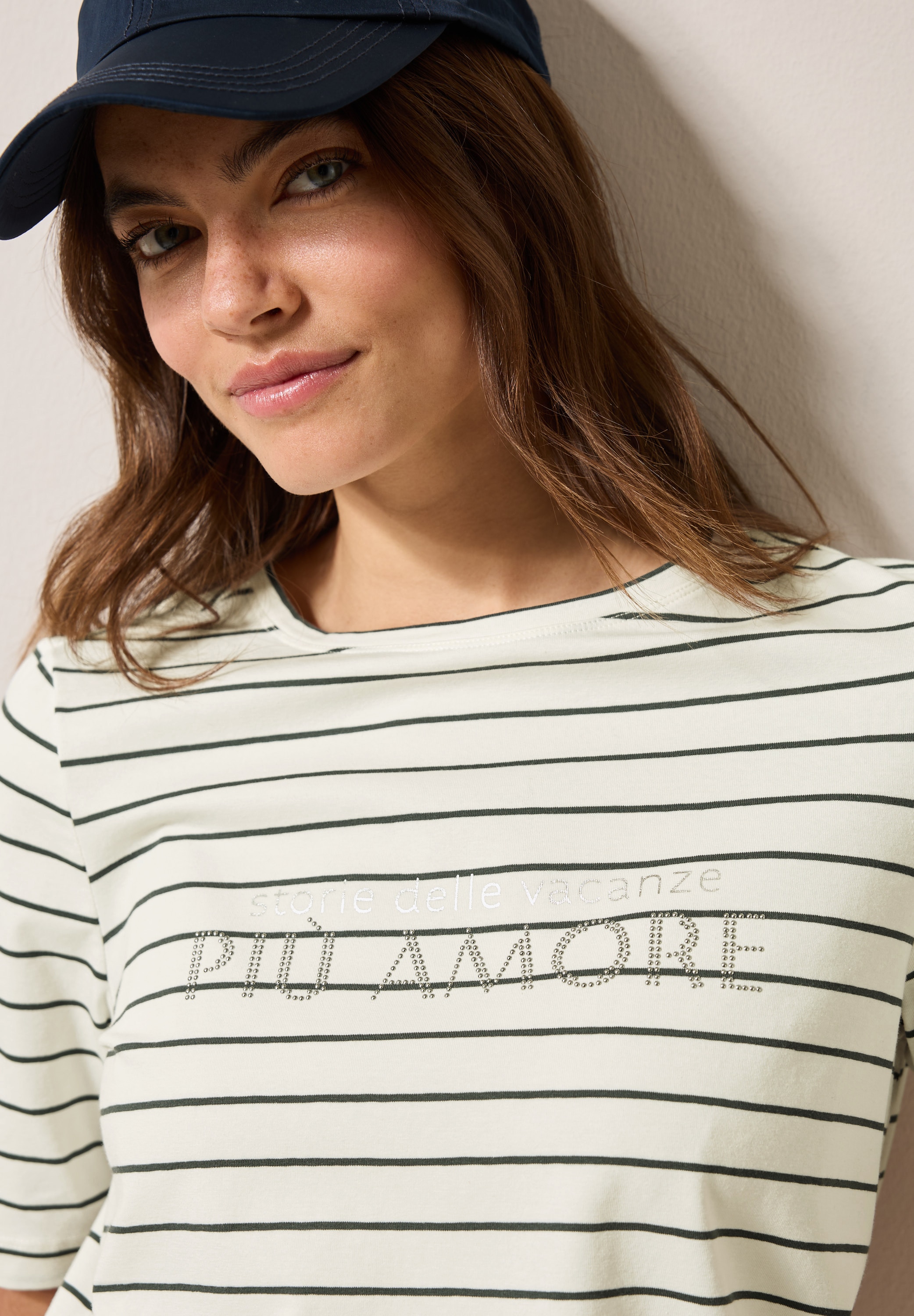 Cecil T-Shirt, mit Schriftzug