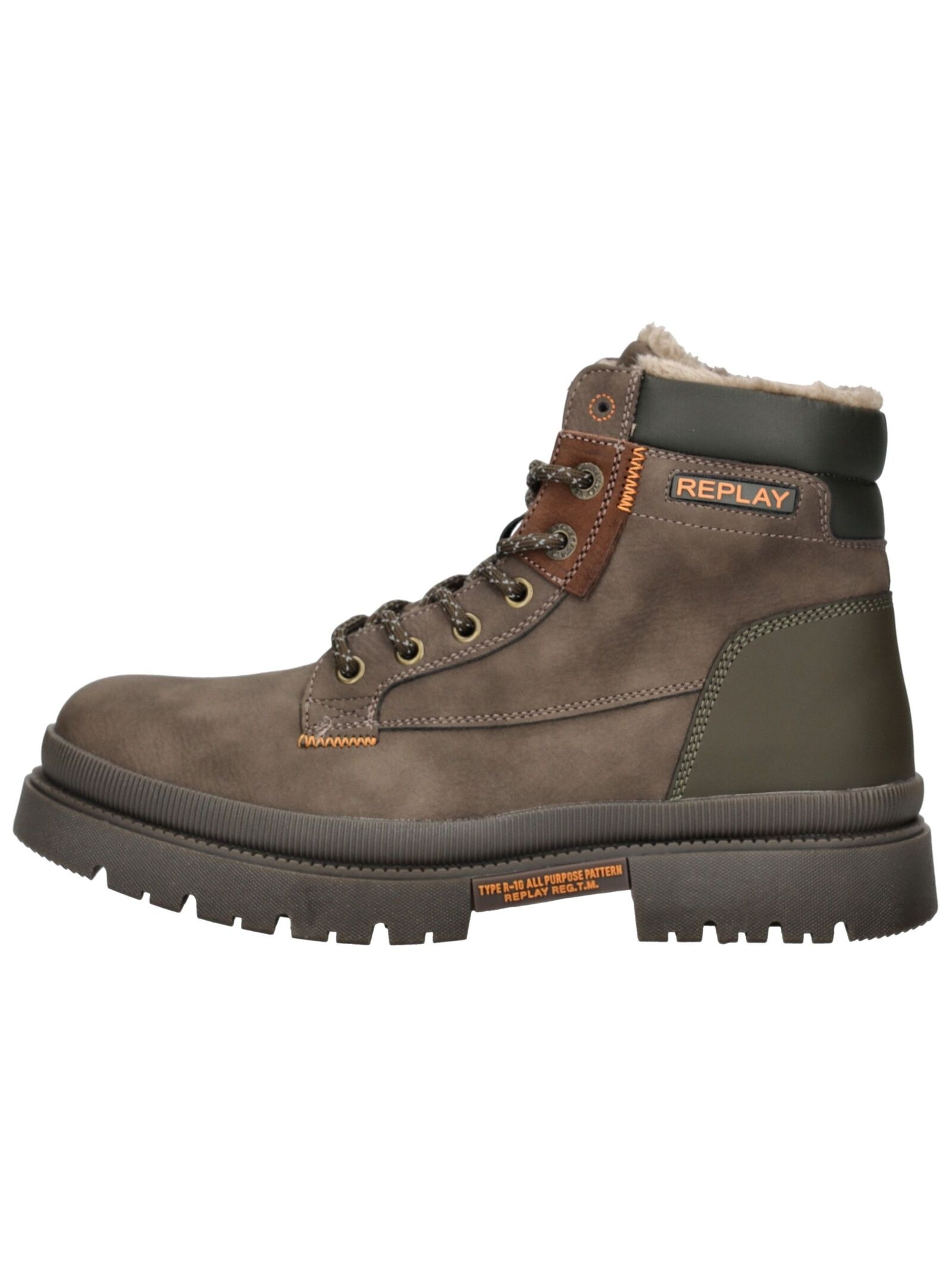 Replay Schnürstiefelette »Replay Stiefelette Leder/Synthetik«