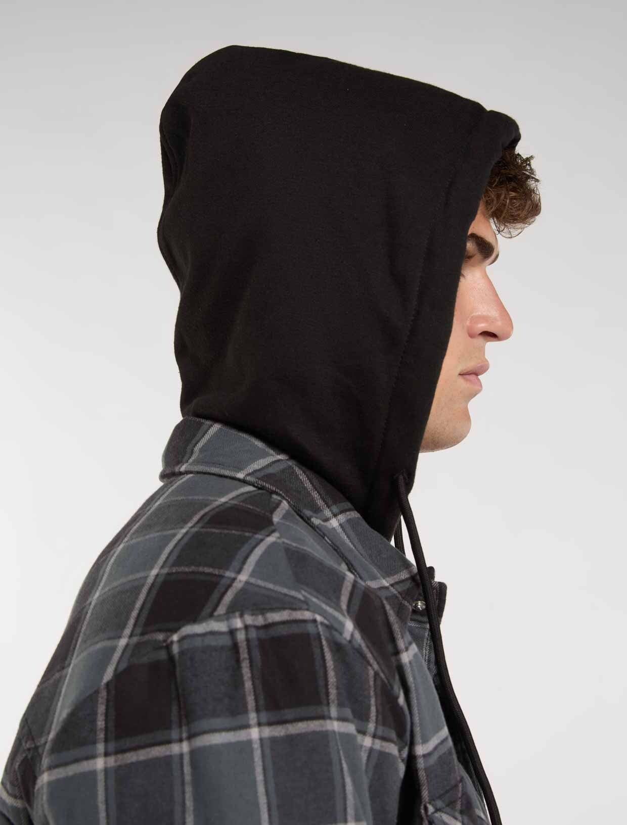 Dickies Funktionshemd »Dickies Workwear Hemden FLEECE HOODED FLANNEL SHIRT JACK RELAXED«