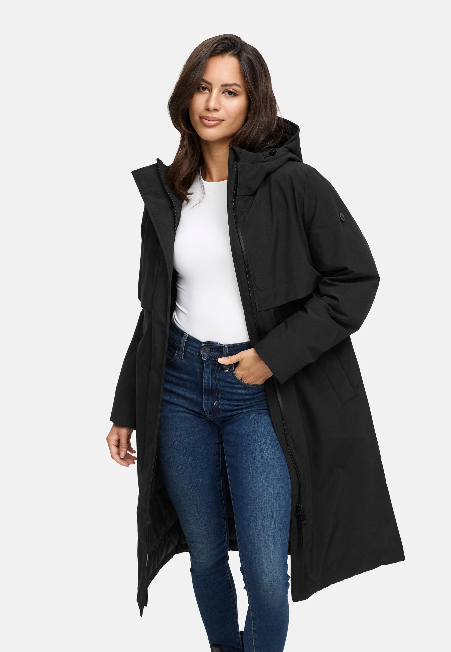 Navahoo Wintermantel »Eismelodie 14«, Winter Parka mit Kapuze