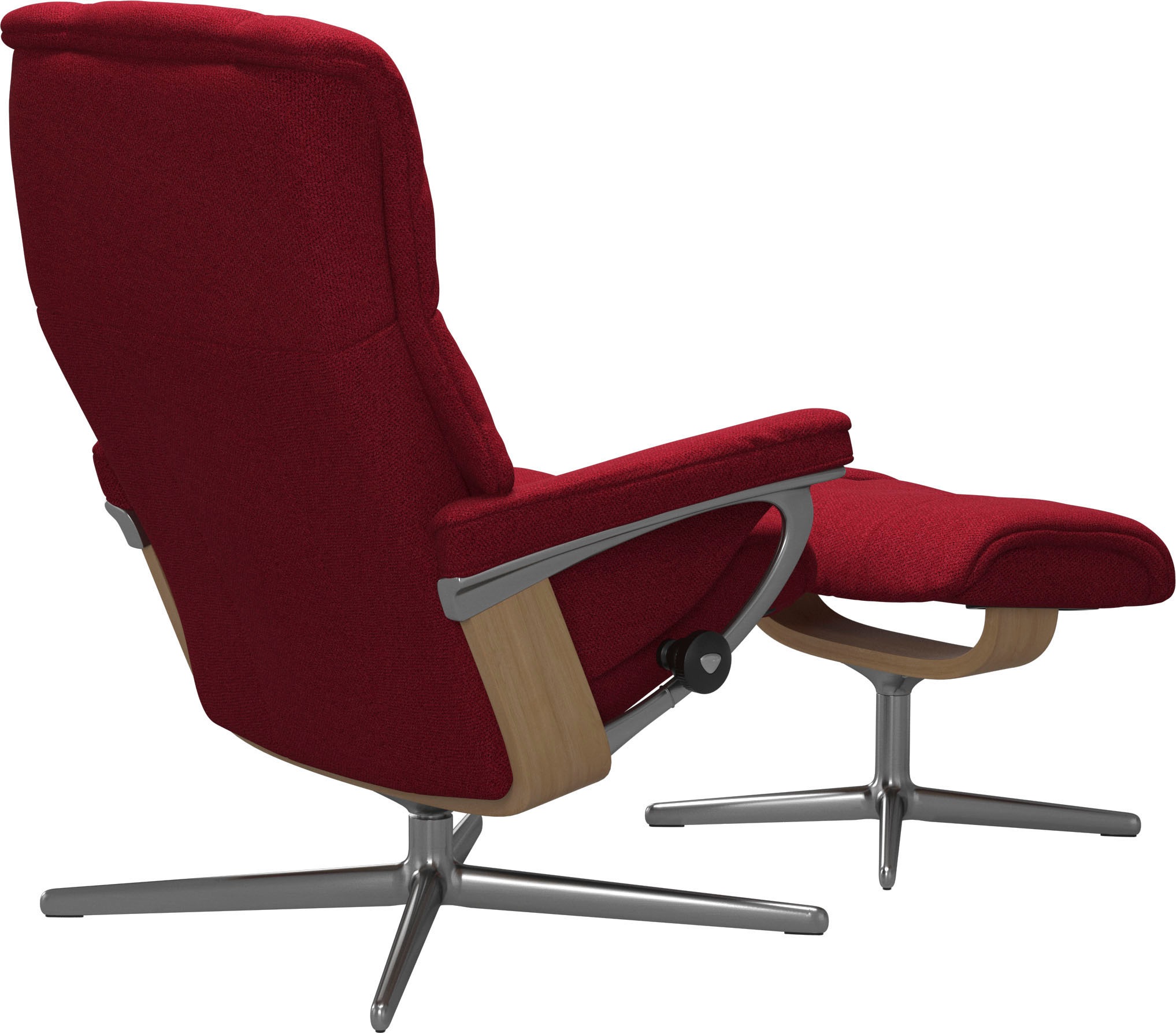 Stressless® Fußhocker »Mayfair«, mit Cross Base, Größe S, M & L, Holzakzent Eiche