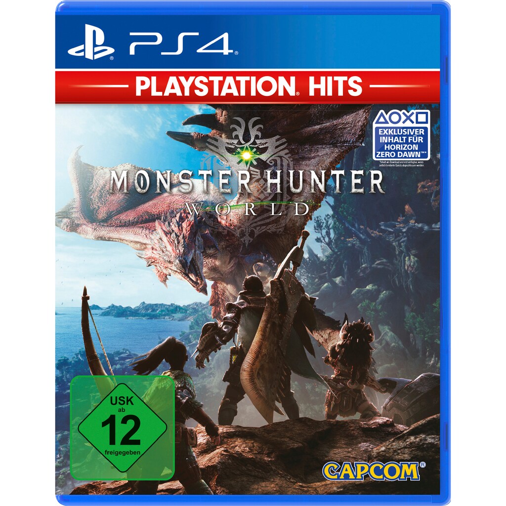 Capcom Spielesoftware »Monster Hunter: World PS Hits«, PlayStation 4