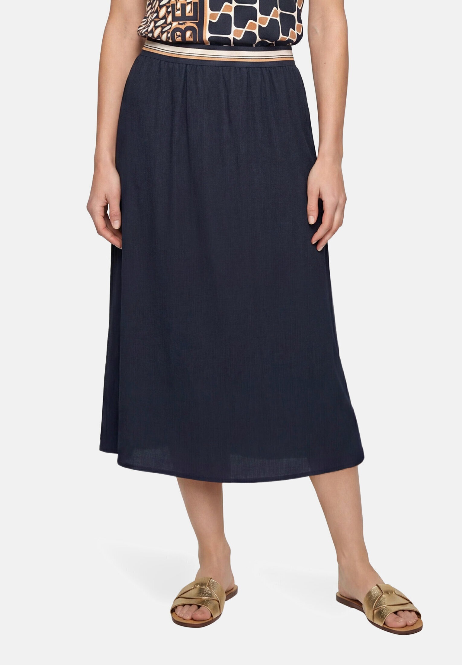 BETTY BARCLAY Midirock bleu marine | 38