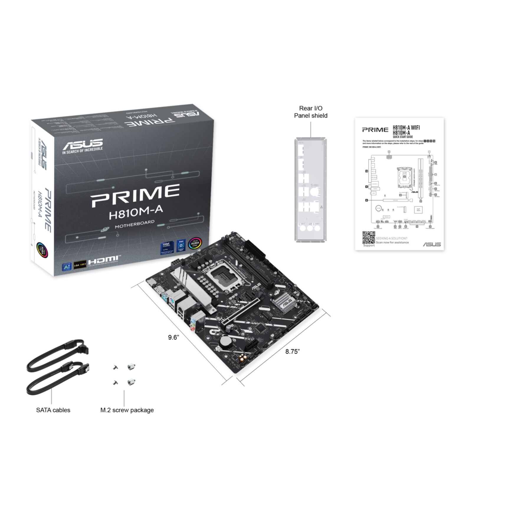 Asus Mainboard »PRIME H810M-A-CSM«