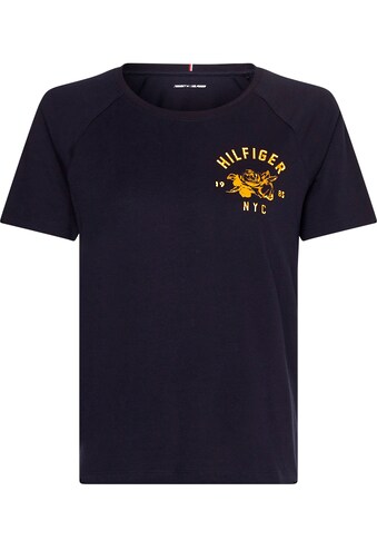 TOMMY HILFIGER Sport Marškinėliai »SLIM GRAPHIC T-SHIRT« su...