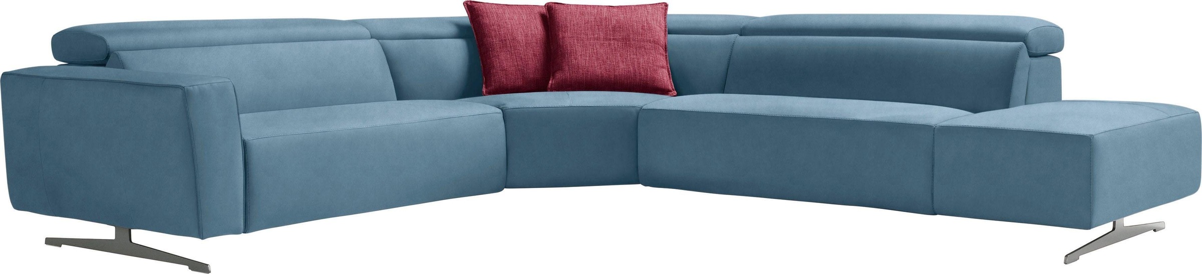 Egoitaliano Ecksofa "Stefanie-e, Designsofa der Extraklasse, bequem mit hoh günstig online kaufen