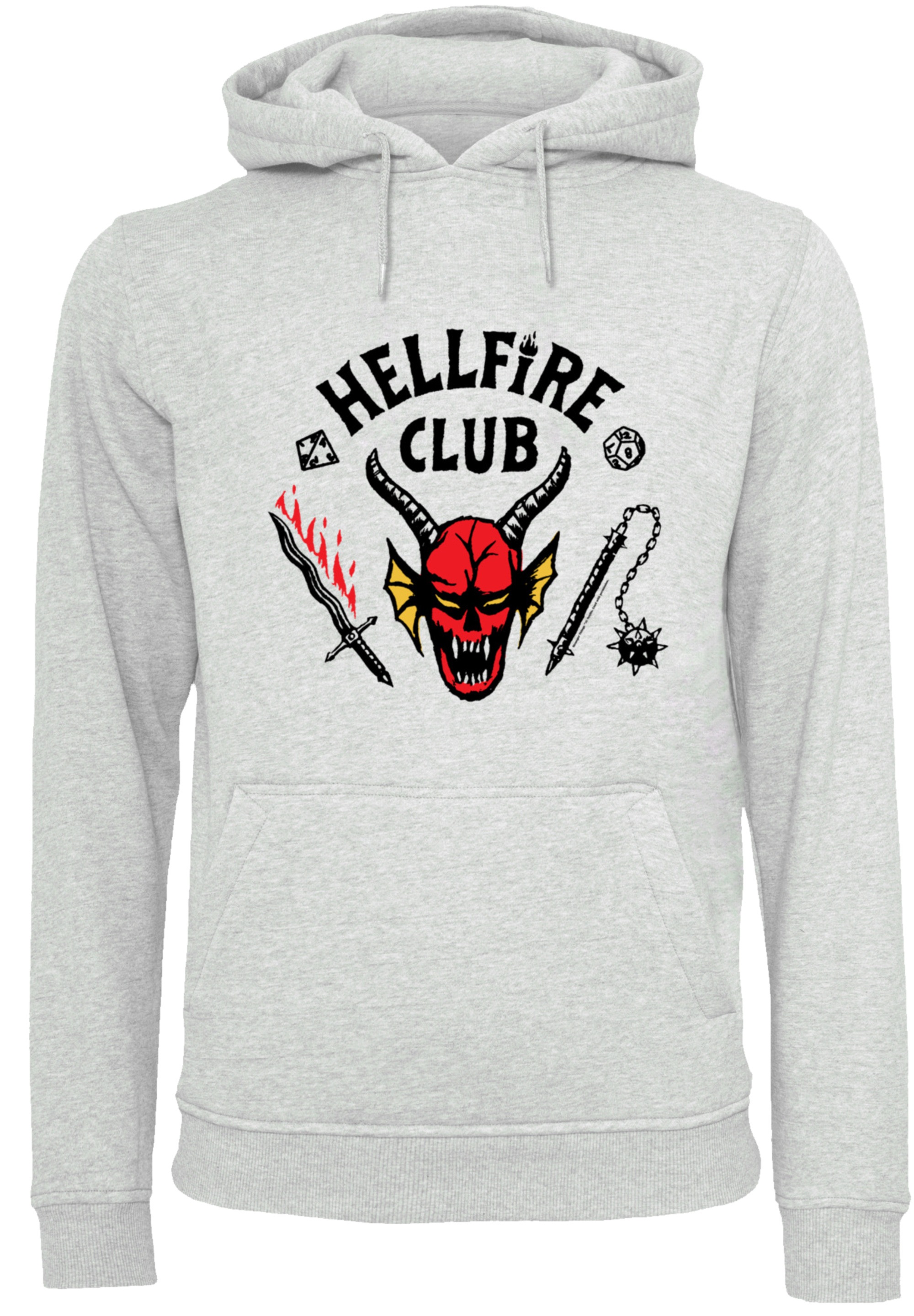 F4NT4STIC Kapuzenpullover »Stranger Things Hellfire Club Netflix TV Series«, Premium Qualität