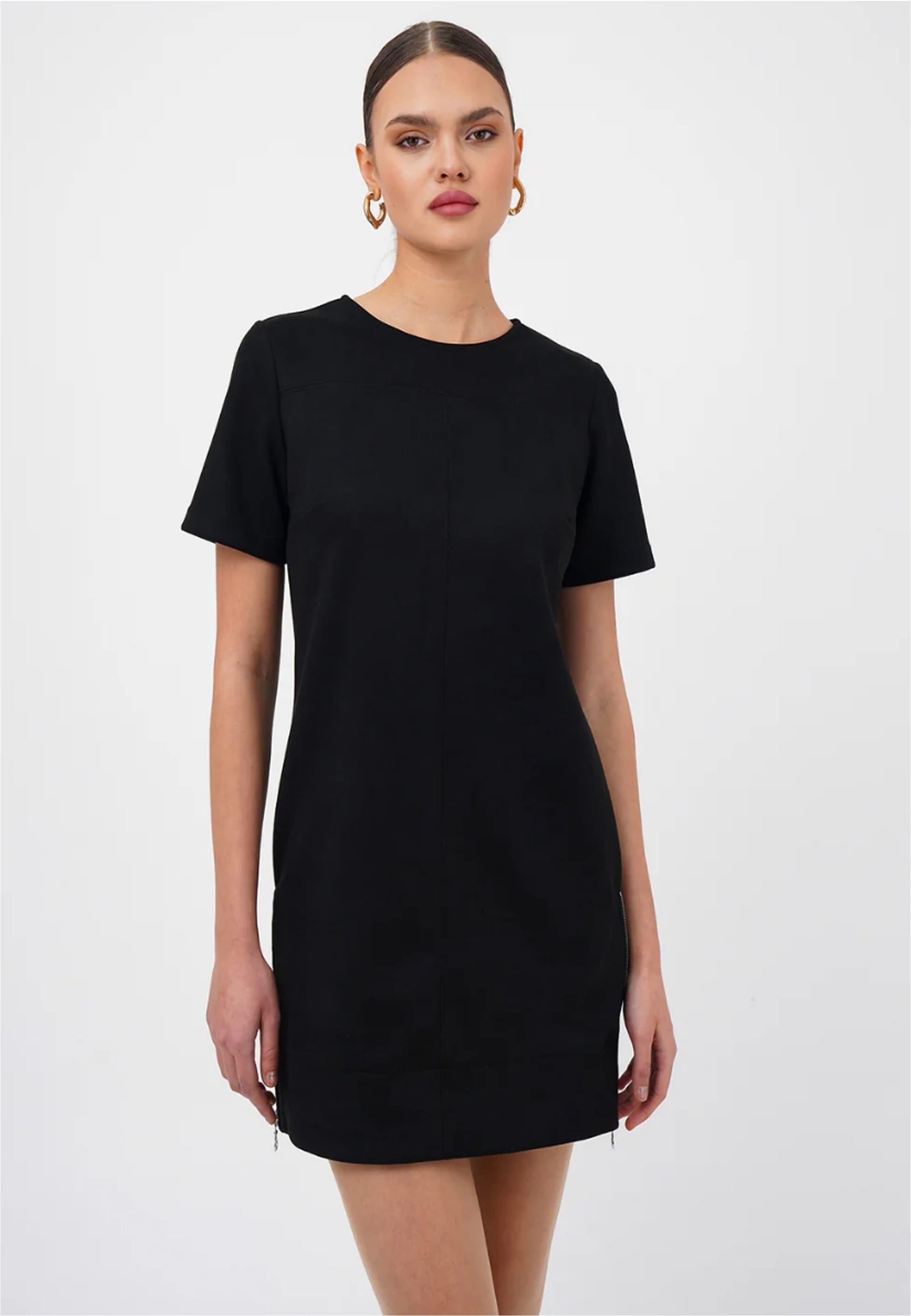 freshlions Jerseykleid "Franka" 1 Stk. tlg. mit kurzen Ärmeln günstig online kaufen