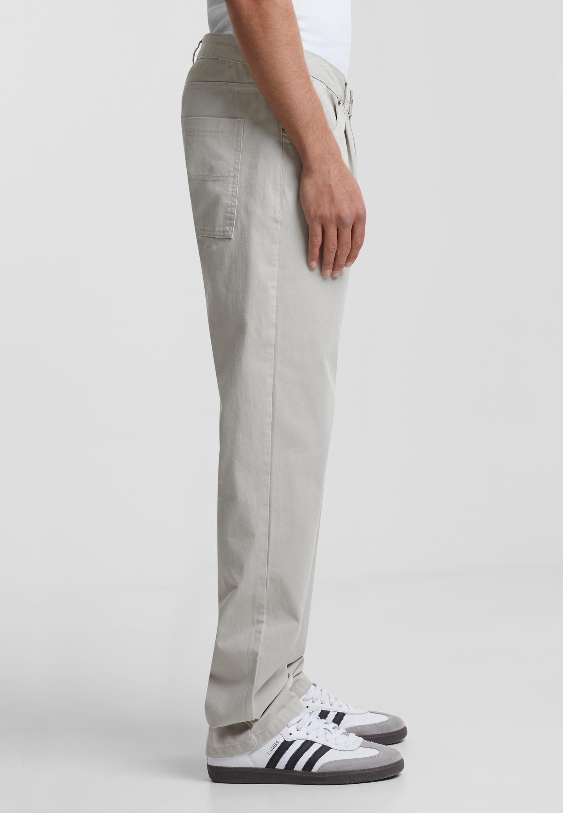 URBAN CLASSICS Chinos »Urban Classics Herren Organic Skater Chino Pants«, (1 tlg.)