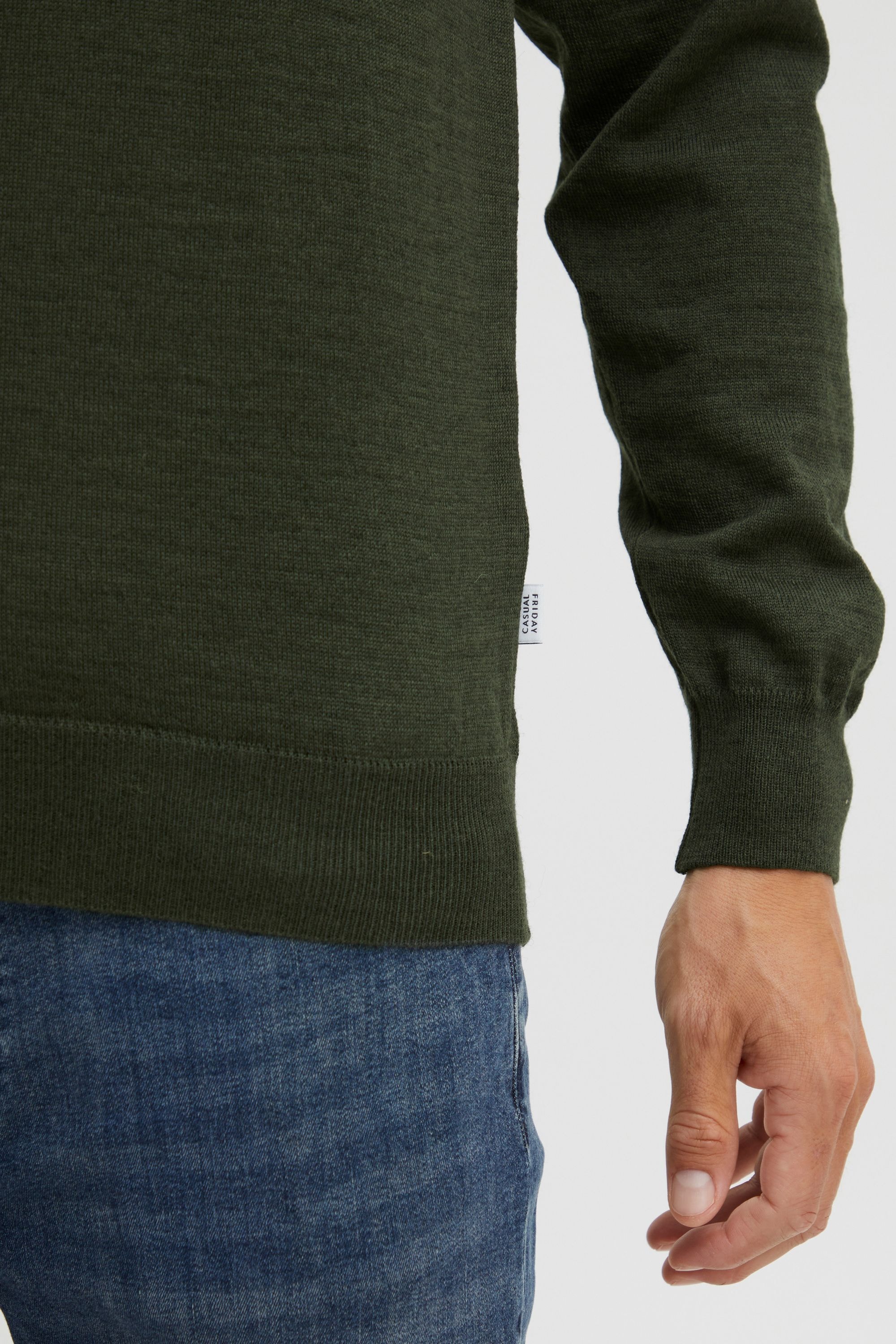 Casual Friday Strickfleece-Pullover »Strickpullover CFKonrad«