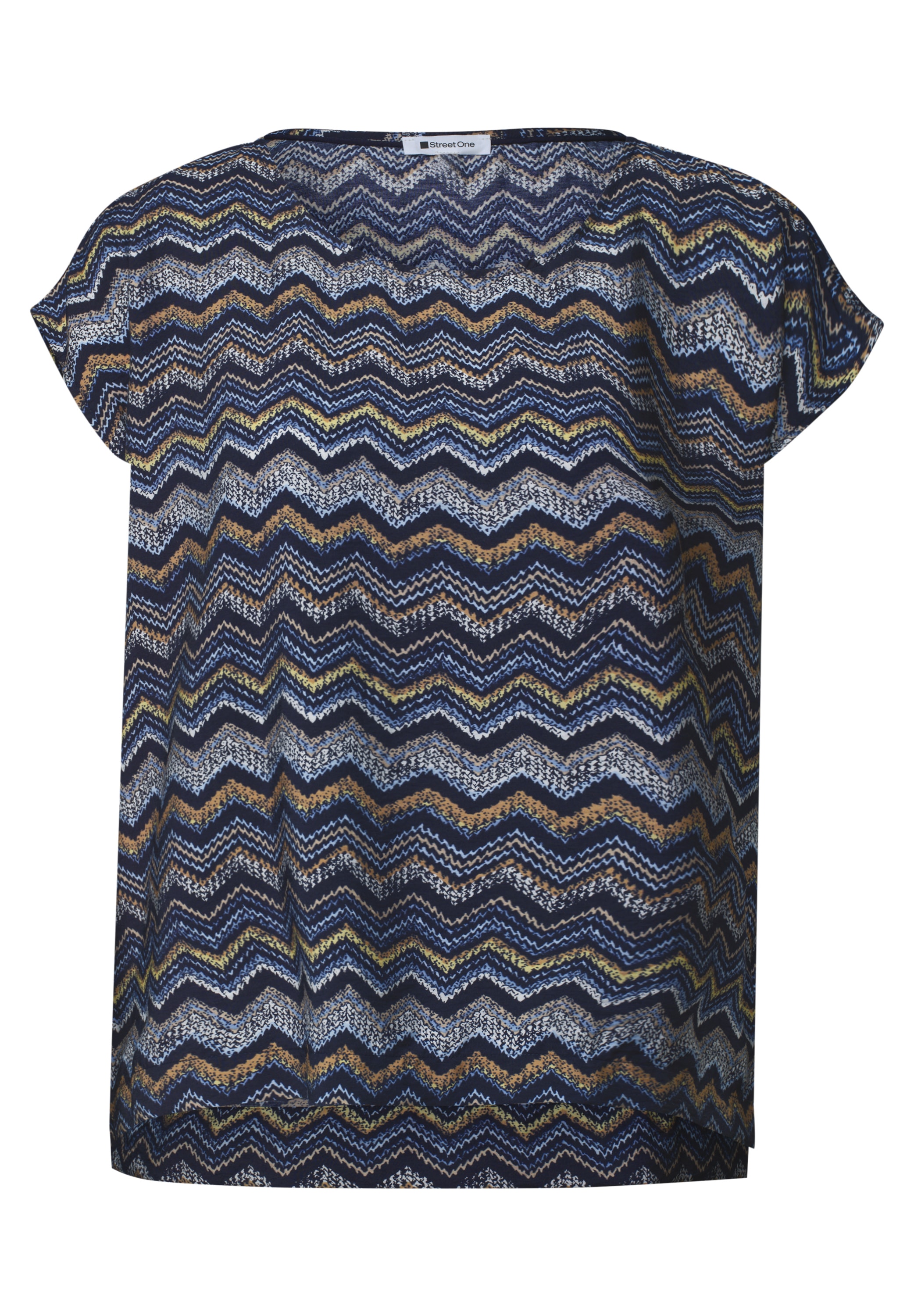 STREET ONE Blusentop mit allover Print