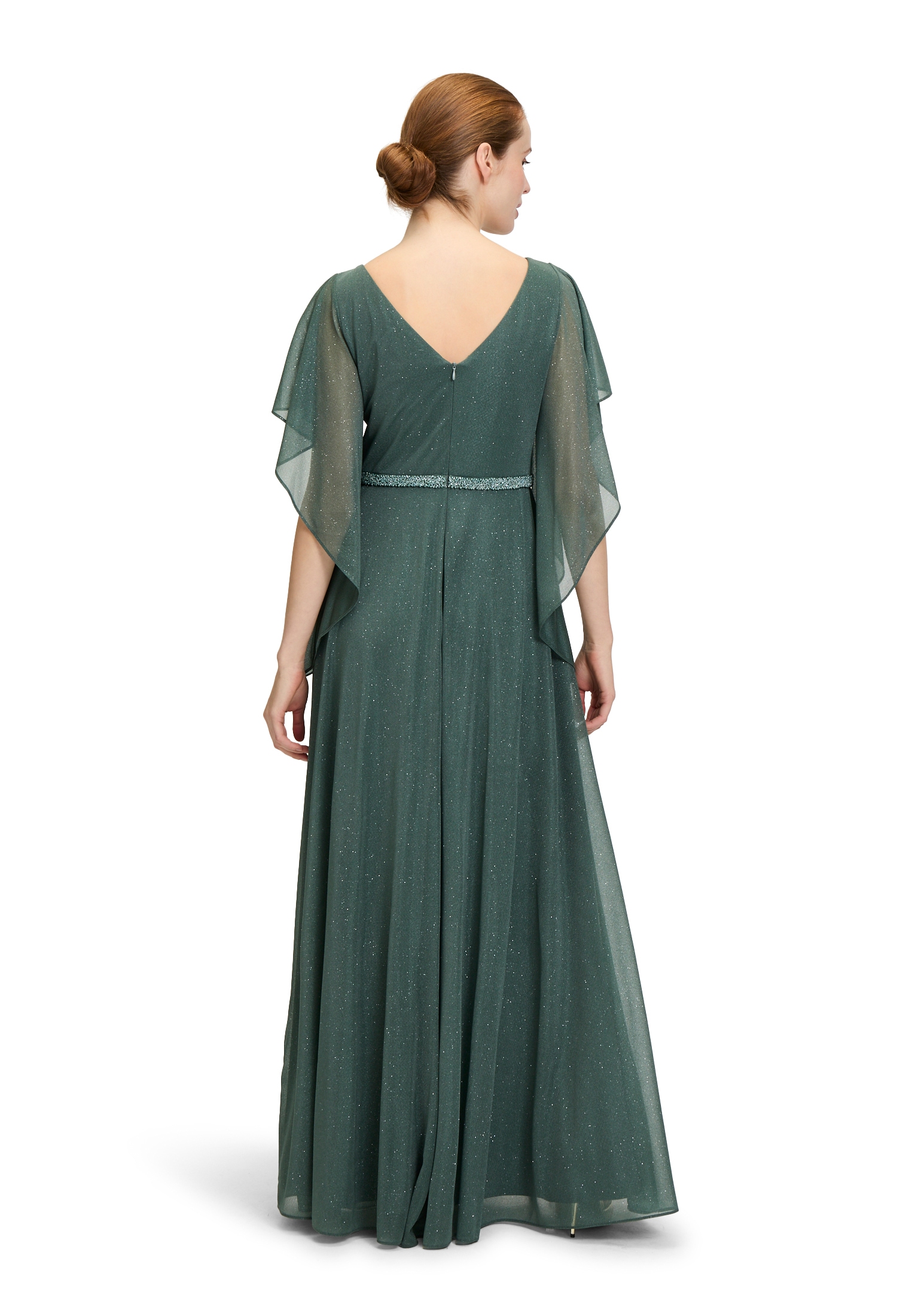 Vera Mont Abendkleid »Vera Mont Abendkleid im Glitzer-Look«, Falten