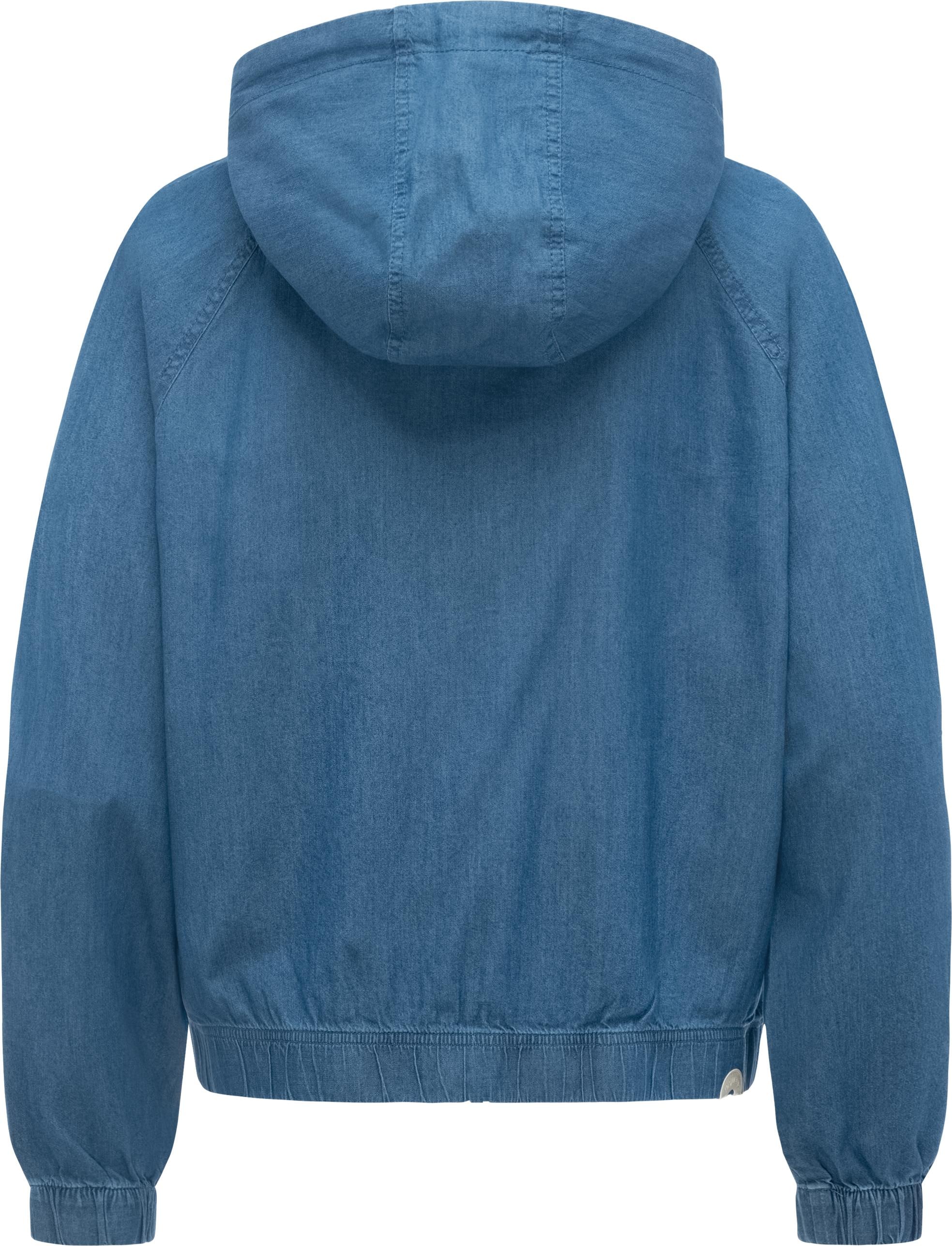 Ragwear Outdoorjacke »Anndra Denim« mit Kapuze Übergangsjacke in Jeans-Optik