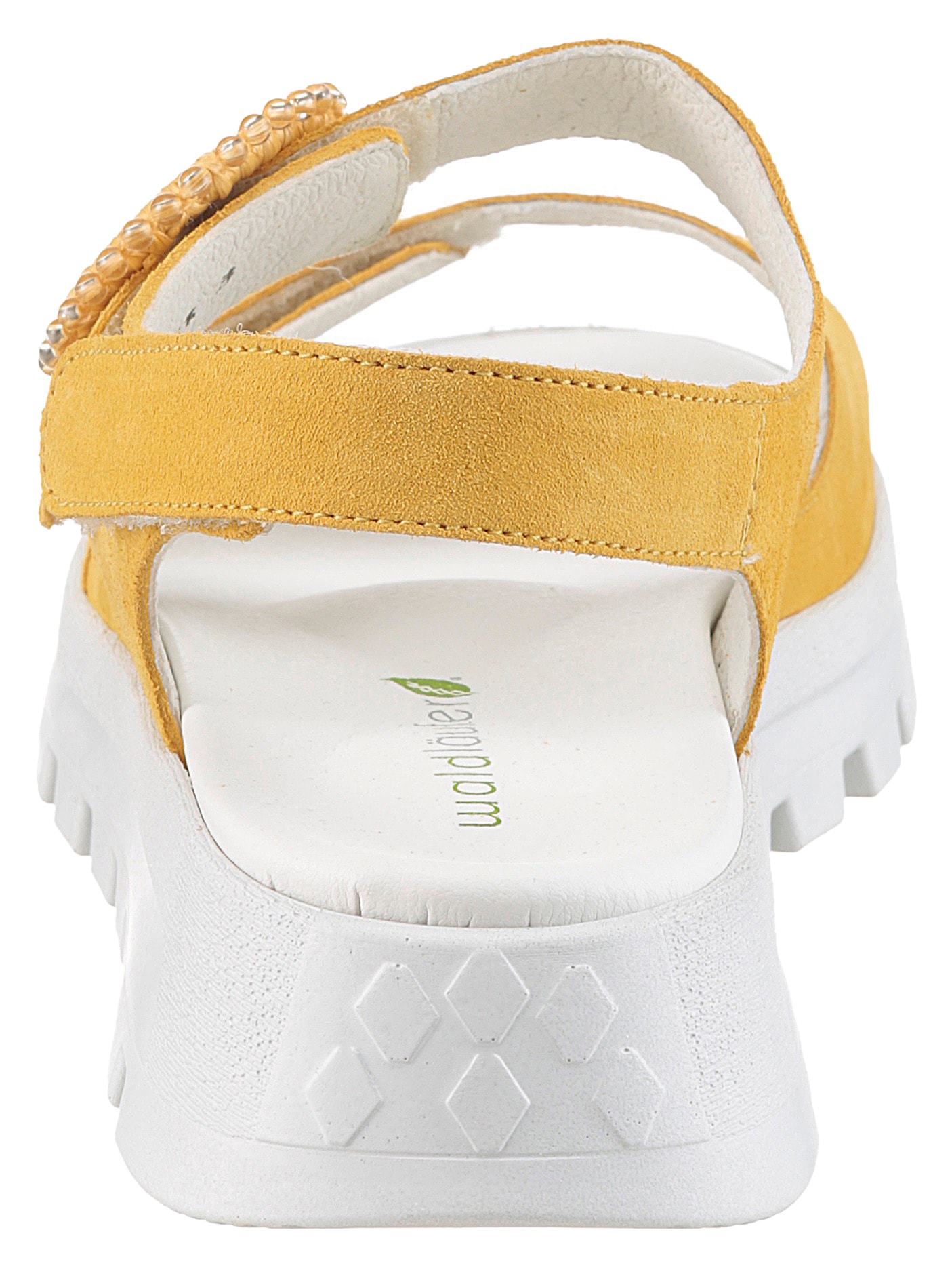 Waldläufer Plateausandale »H-NELE«, Sommerschuh, Sandalette, Klettschuh in Komfortweite H (= sehr weit)