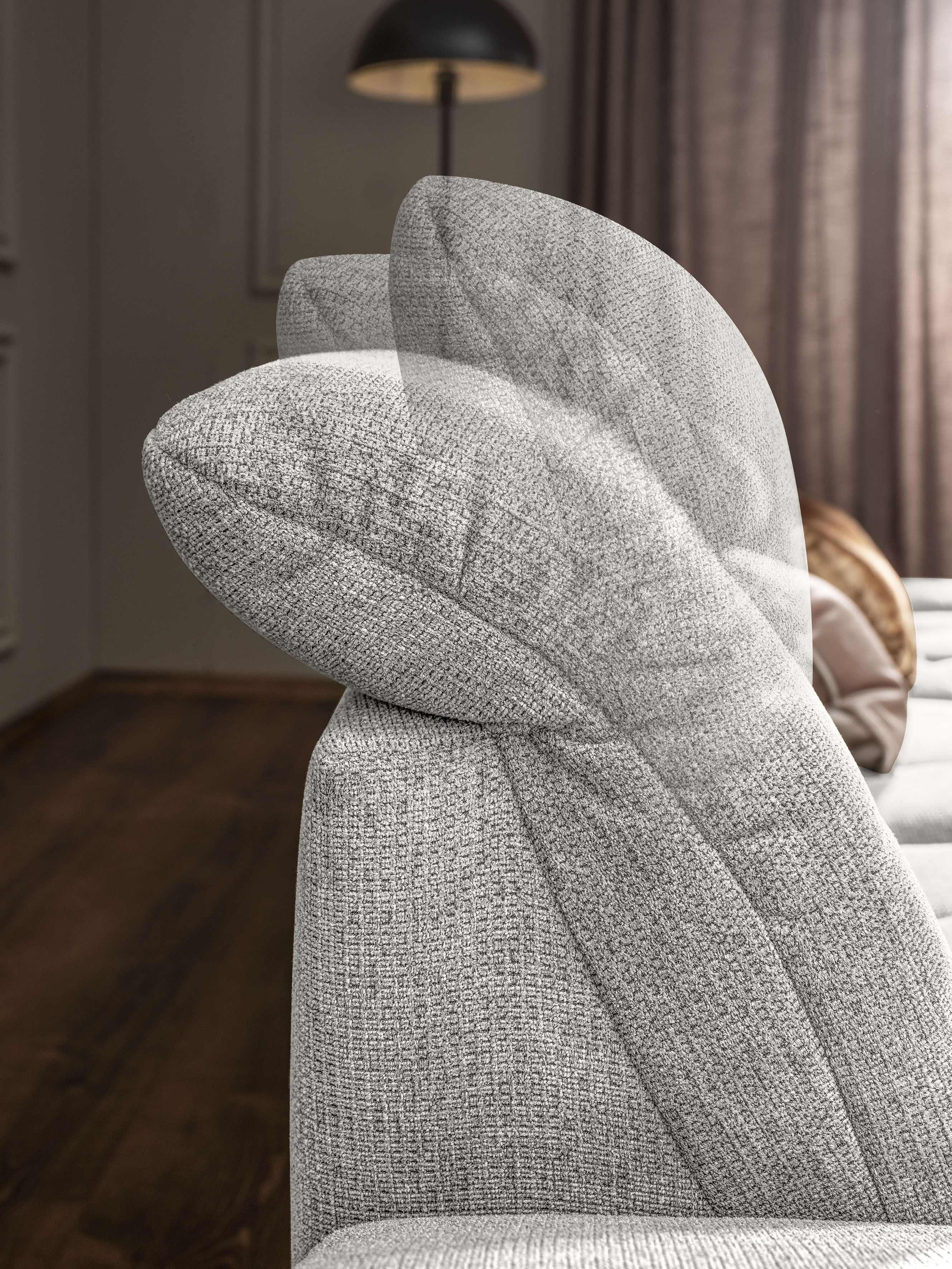 Thumbnail - alina Ecksofa "Salima" Inklusive Rückenlehnenverstellung