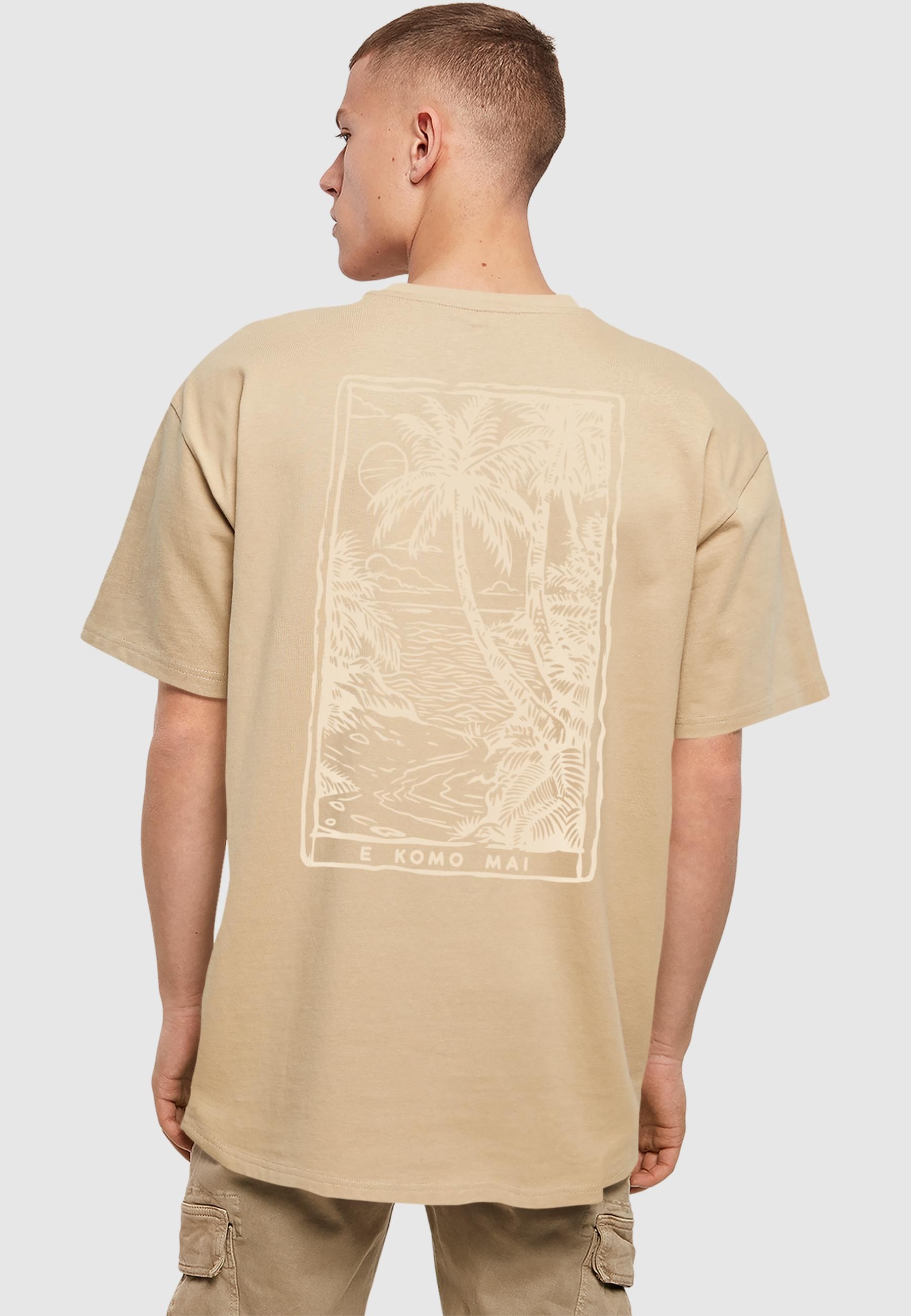 Merchcode T-Shirt »Merchcode Hawai Oversized T-shirt«, (1 tlg.)