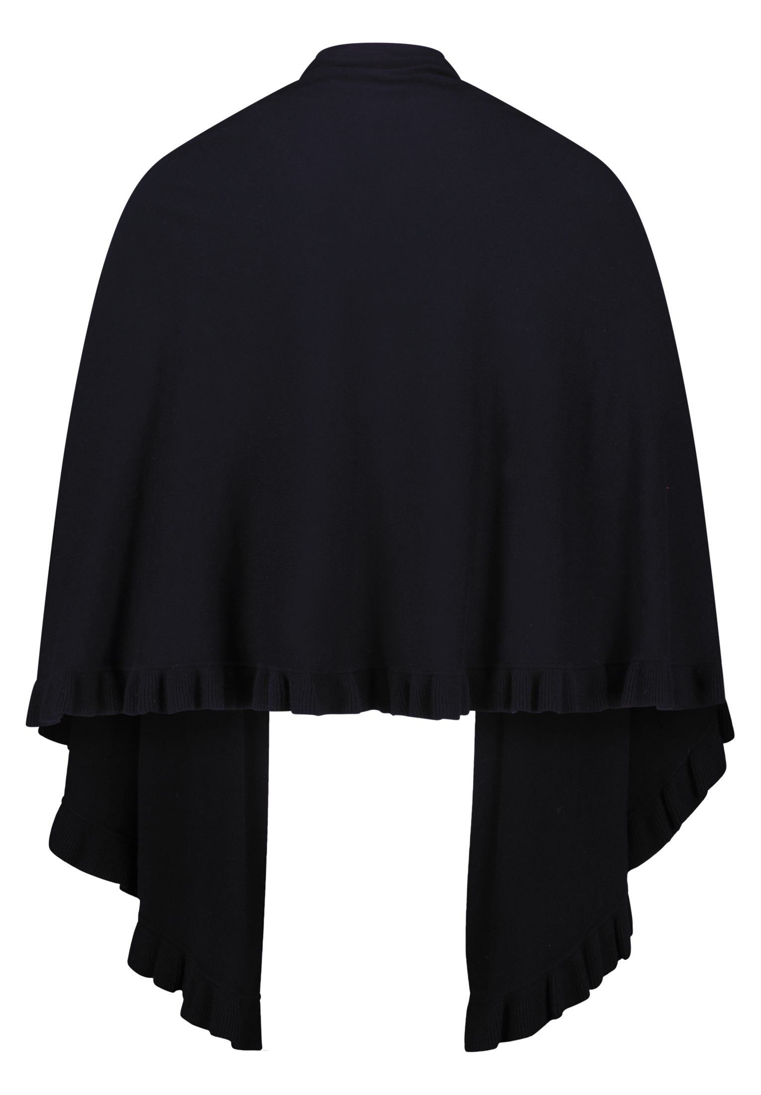 Vera Mont Strickjacke »Vera Mont Strick-Cape mit Rüschen«, Rüschen