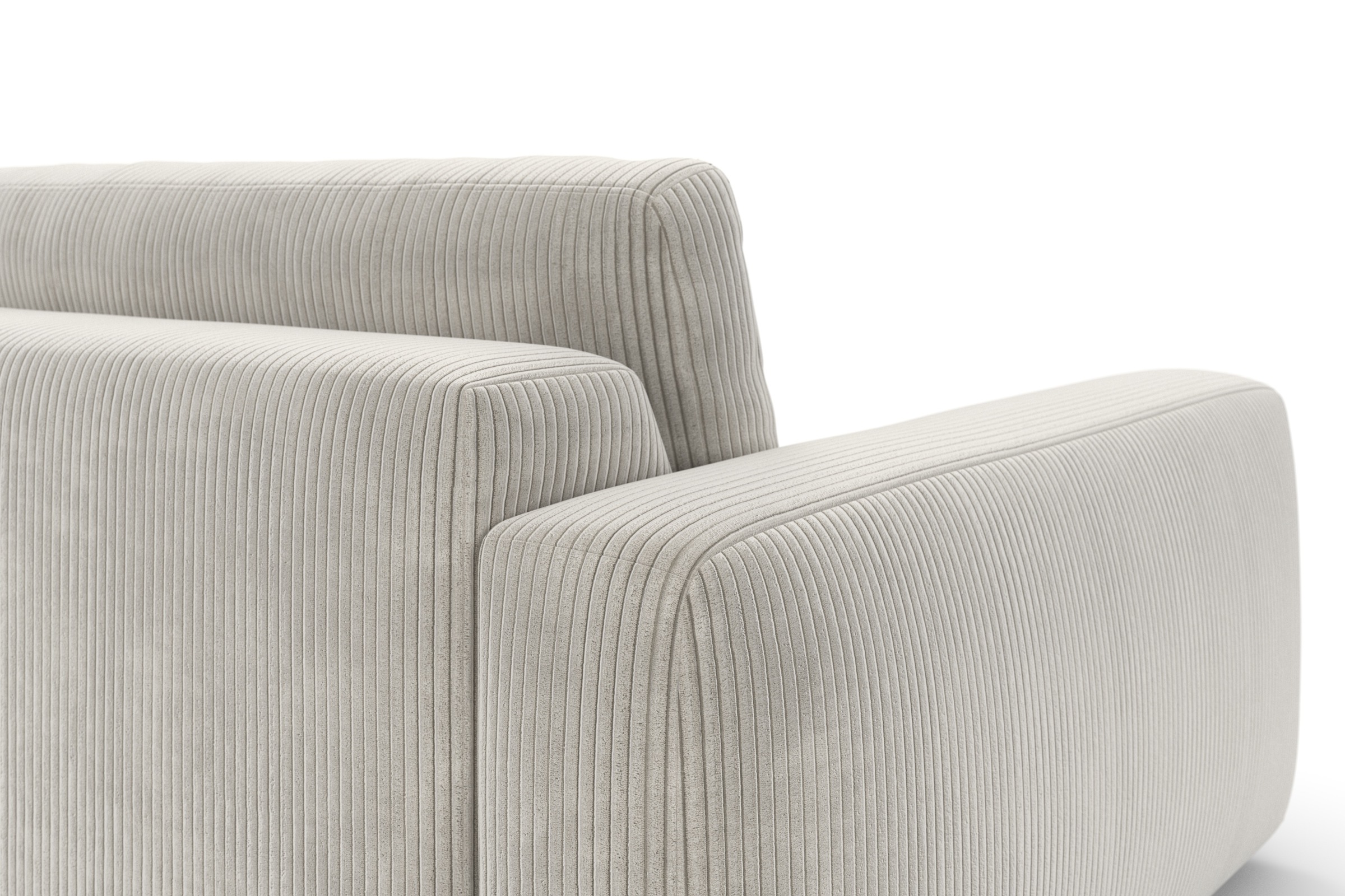 TRENDMANUFAKTUR Ecksofa »Bourbon«, (2 St.), mit extra hohem Sitzkomfort, auch in Cord erhältlich