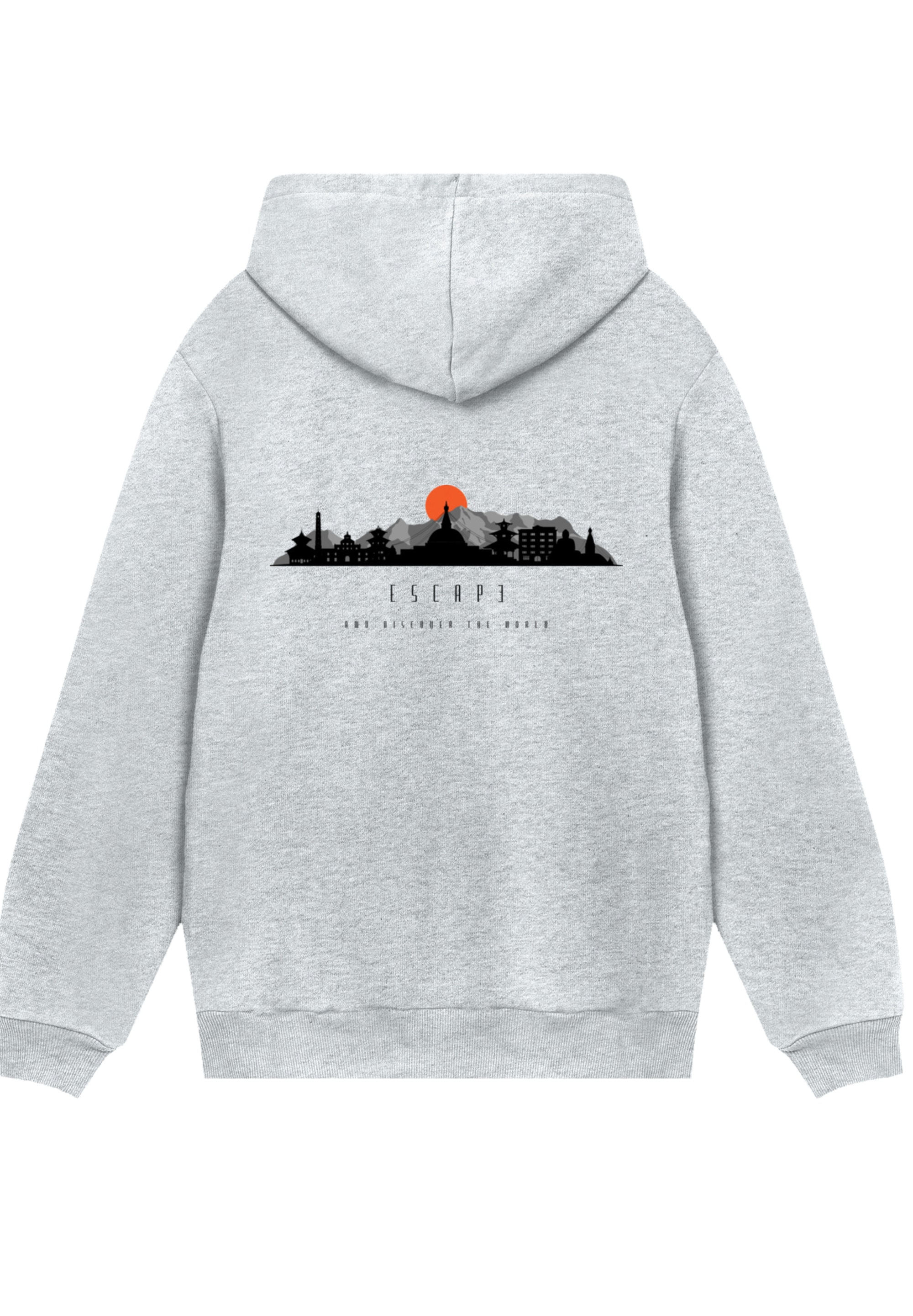 F4NT4STIC Kapuzenpullover »Escape Discover the World Asian Town«, Premium Qualität, ESCAPE Collection