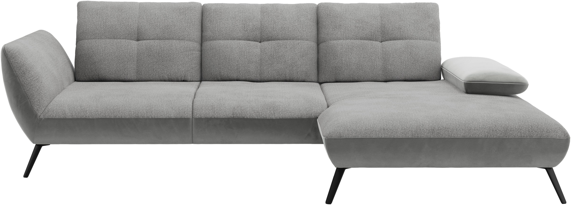 Places of Style Ecksofa »Mikado L-Form«, inkl. Sitztiefenverstellung und Armteilverstellung