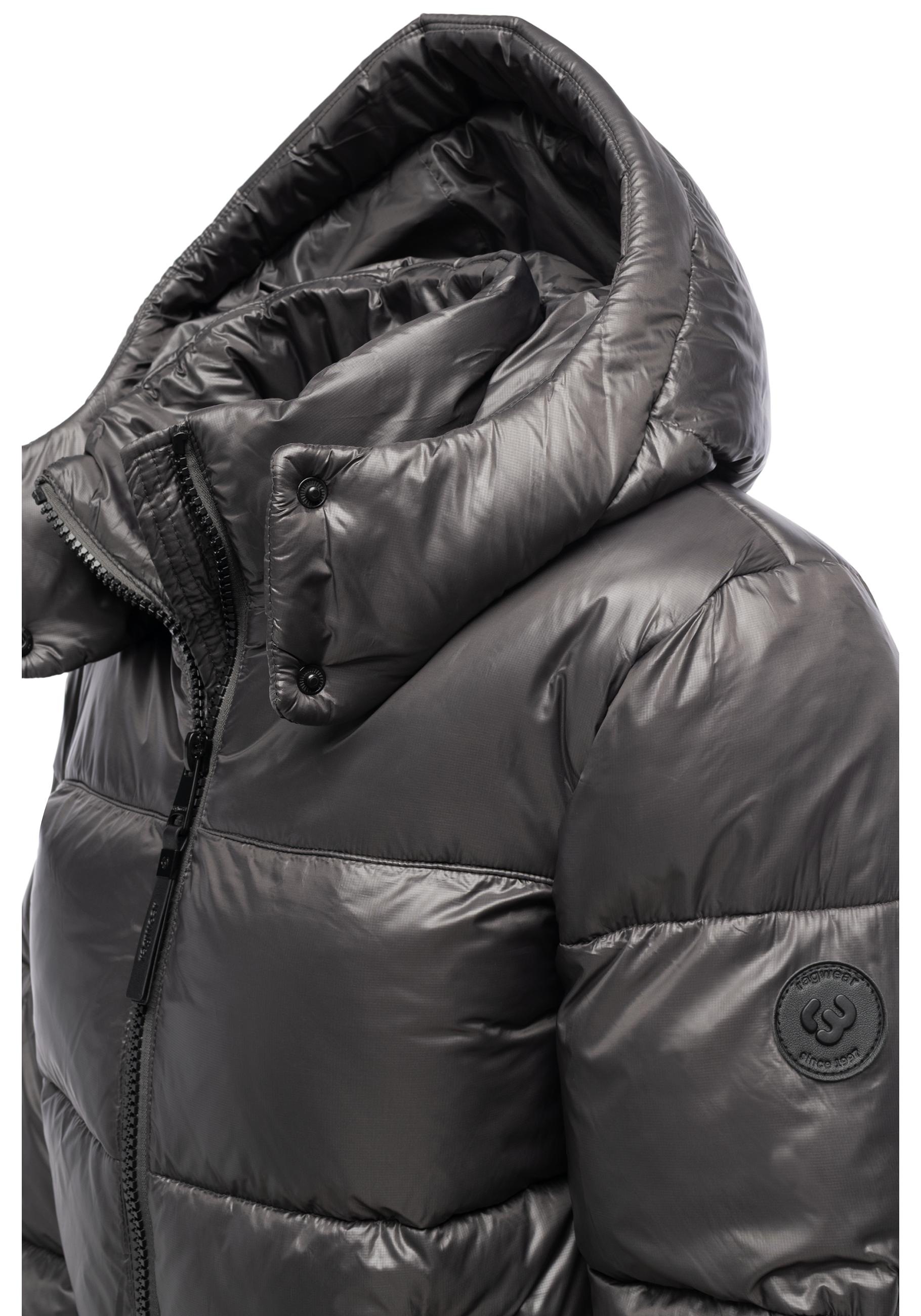 Ragwear Steppjacke »Roobie II«, mit Kapuze, Matt glänzende Damen Winterjacke mit Kapuze