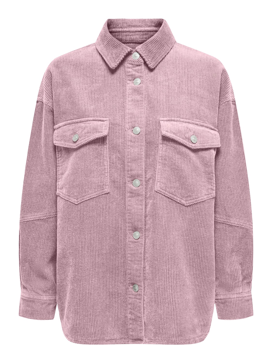 ONLY Hemdbluse "ONLTIGGY L/S CORD SHACKET PNT" Baumwolle, oversize