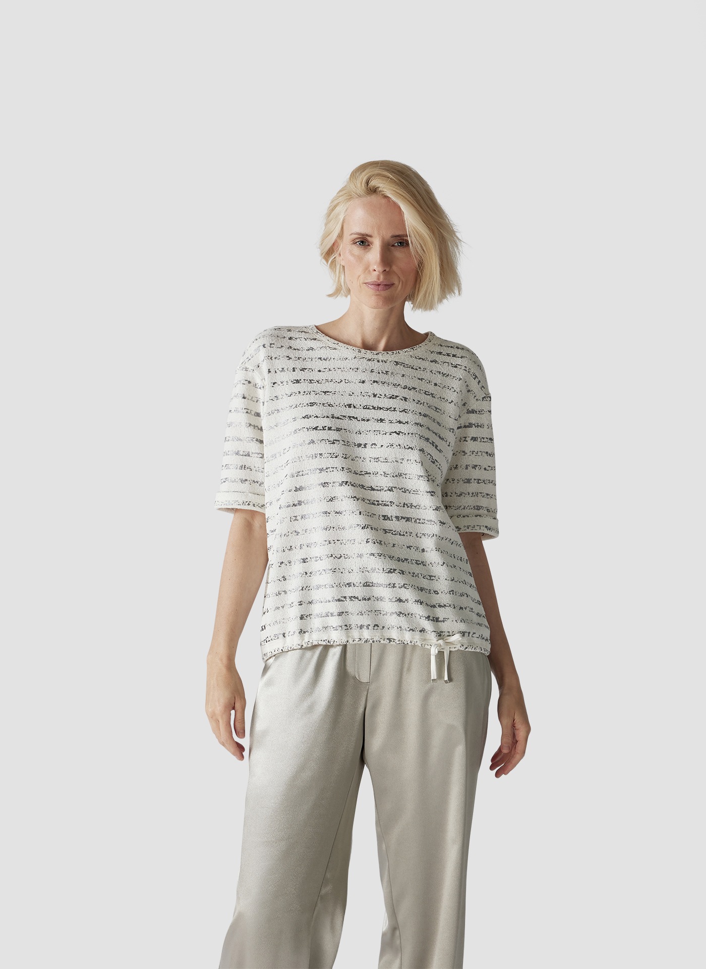 LeComte Palaidinė » Modernes Strickshirt su St...