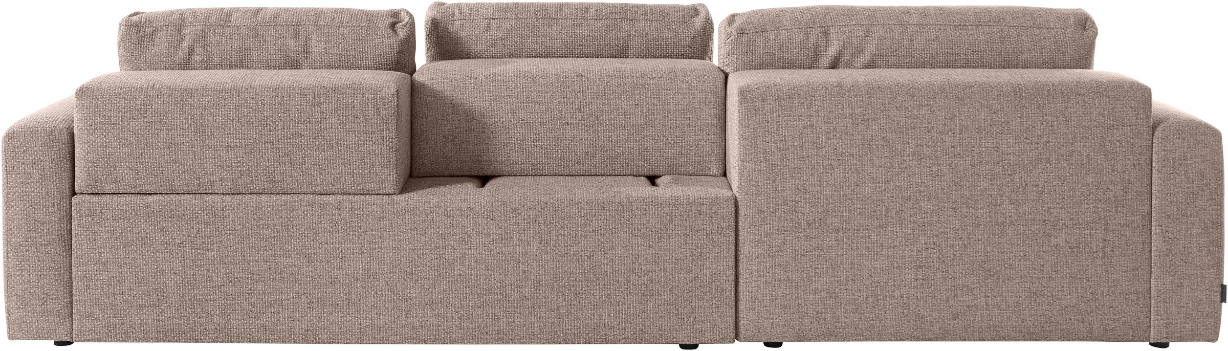 Places of Style Ecksofa »Bloomfield, L-Form«, extra tiefe Sitzfläche, wahlweise mit Sitztiefenverstellung